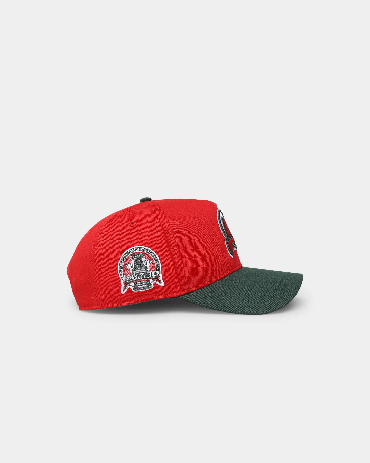 47 Brand New Jersey Devils 'Scarlet Pines' MVP DT Snapback Red/Dark Green