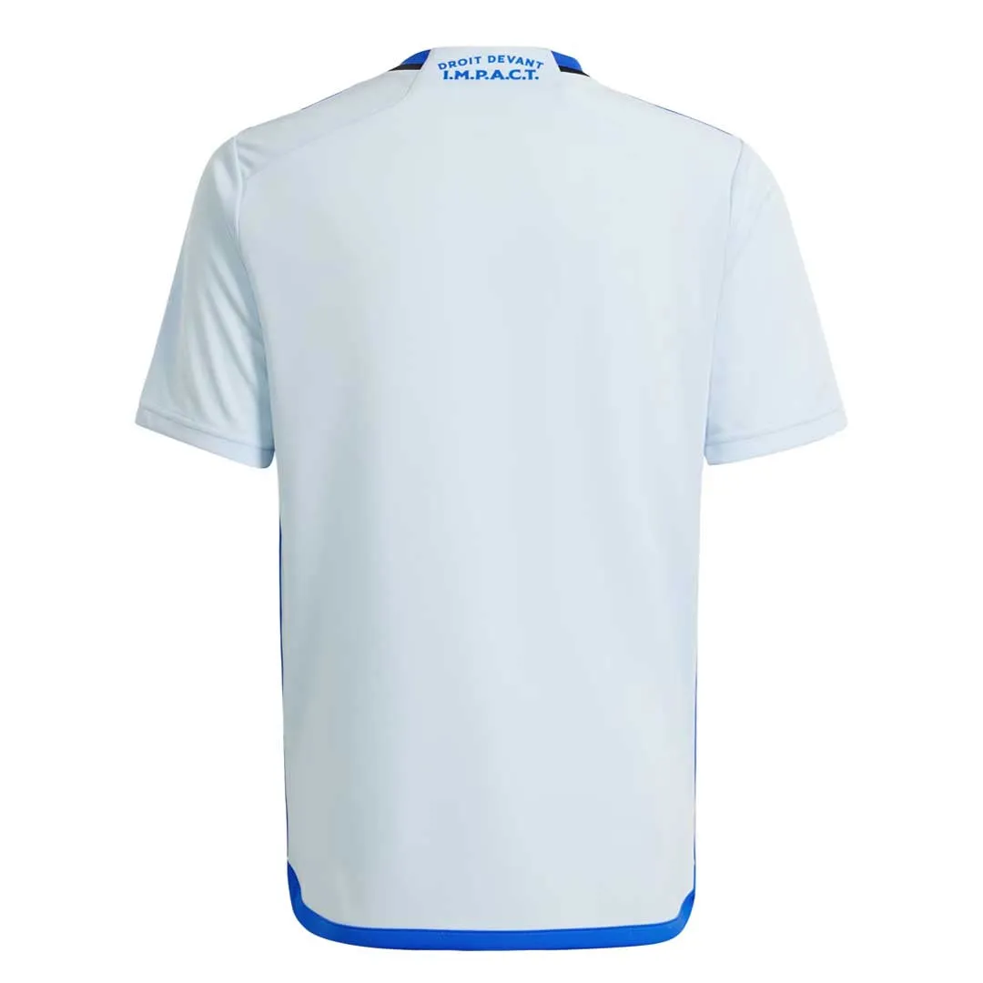 adidas - Kids’ (Junior) CF Montreal 24/25 Away Jersey (IP6017)