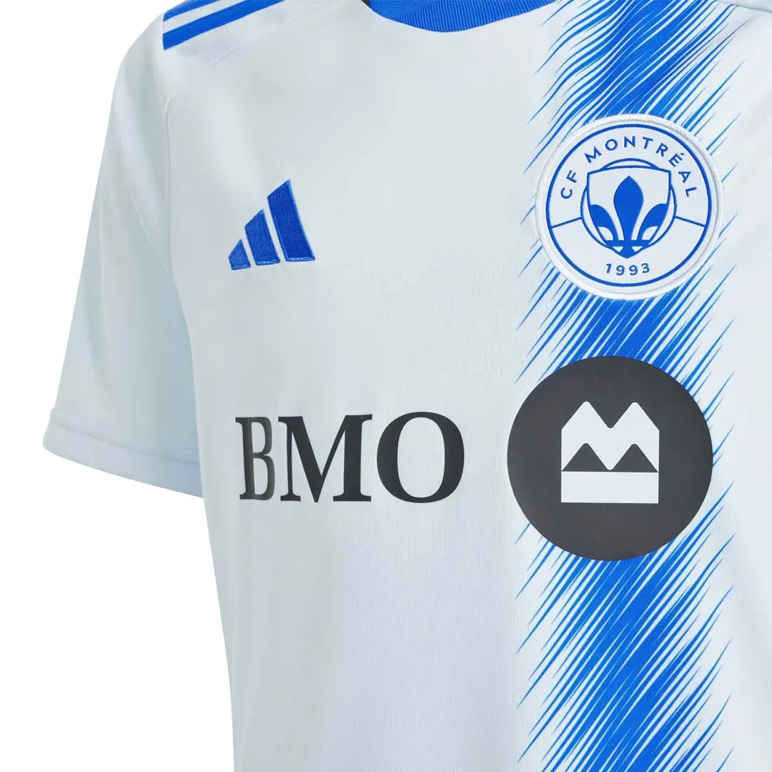 adidas - Kids’ (Junior) CF Montreal 24/25 Away Jersey (IP6017)