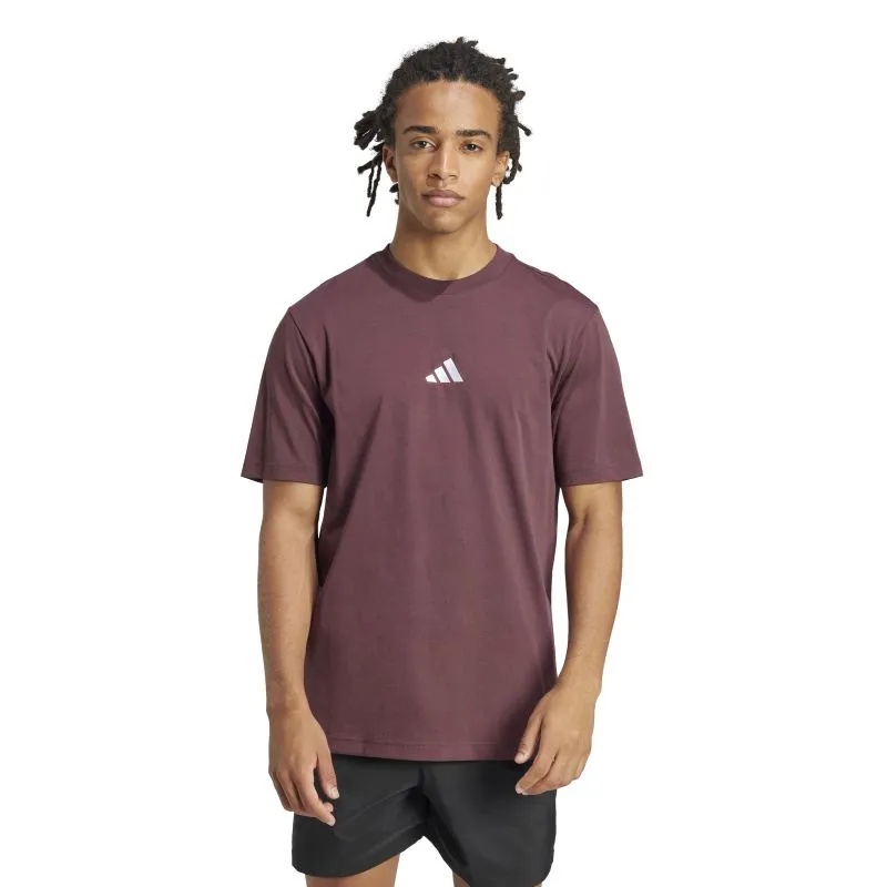 Adidas Mens Essentials Single Jersey Small Logo Tee