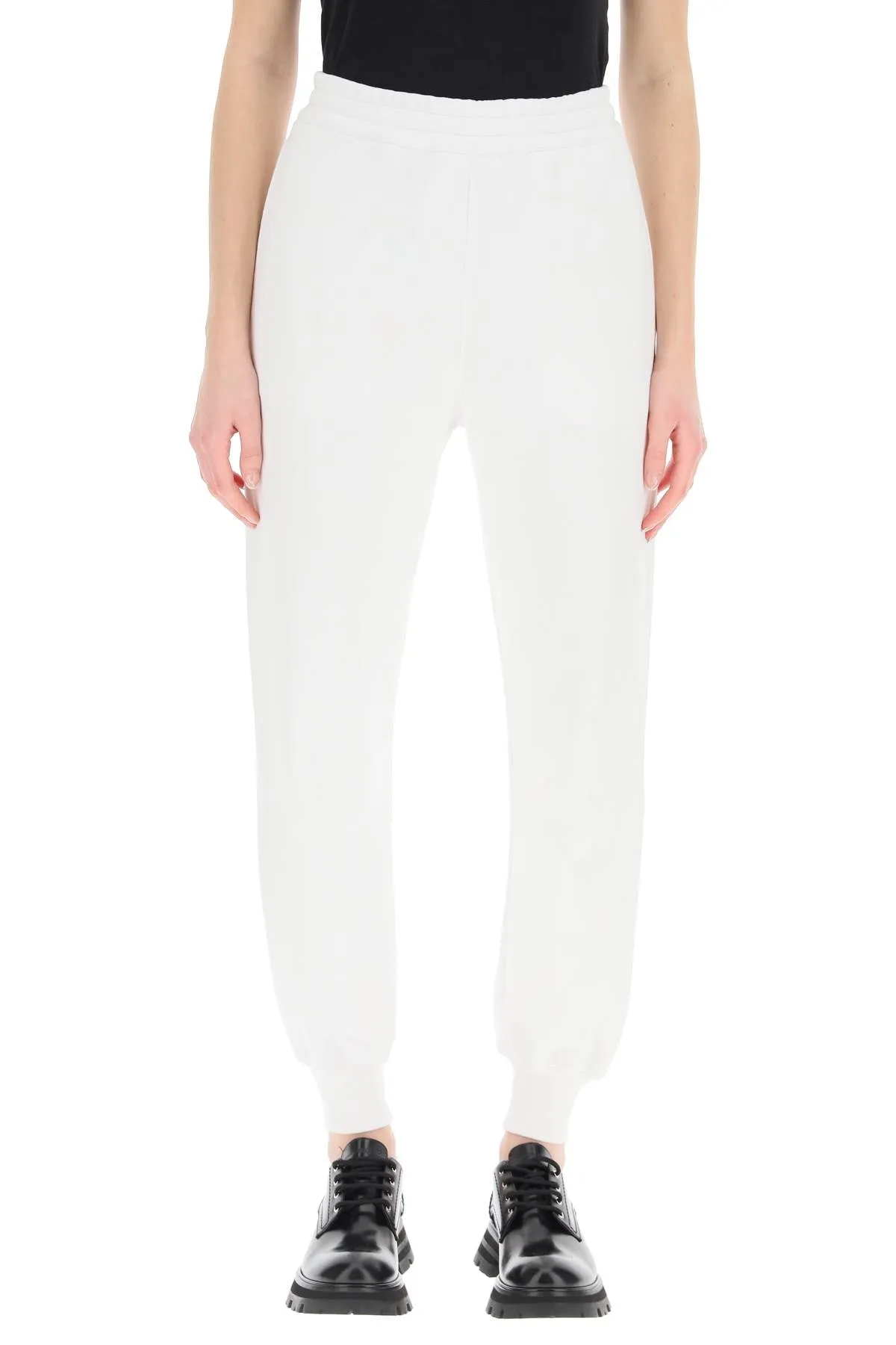 Alexander McQueen Logo Printed Jersey Joggers