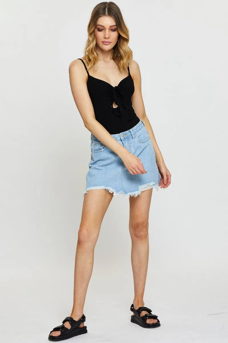 Black Bodysuit Sleeveless