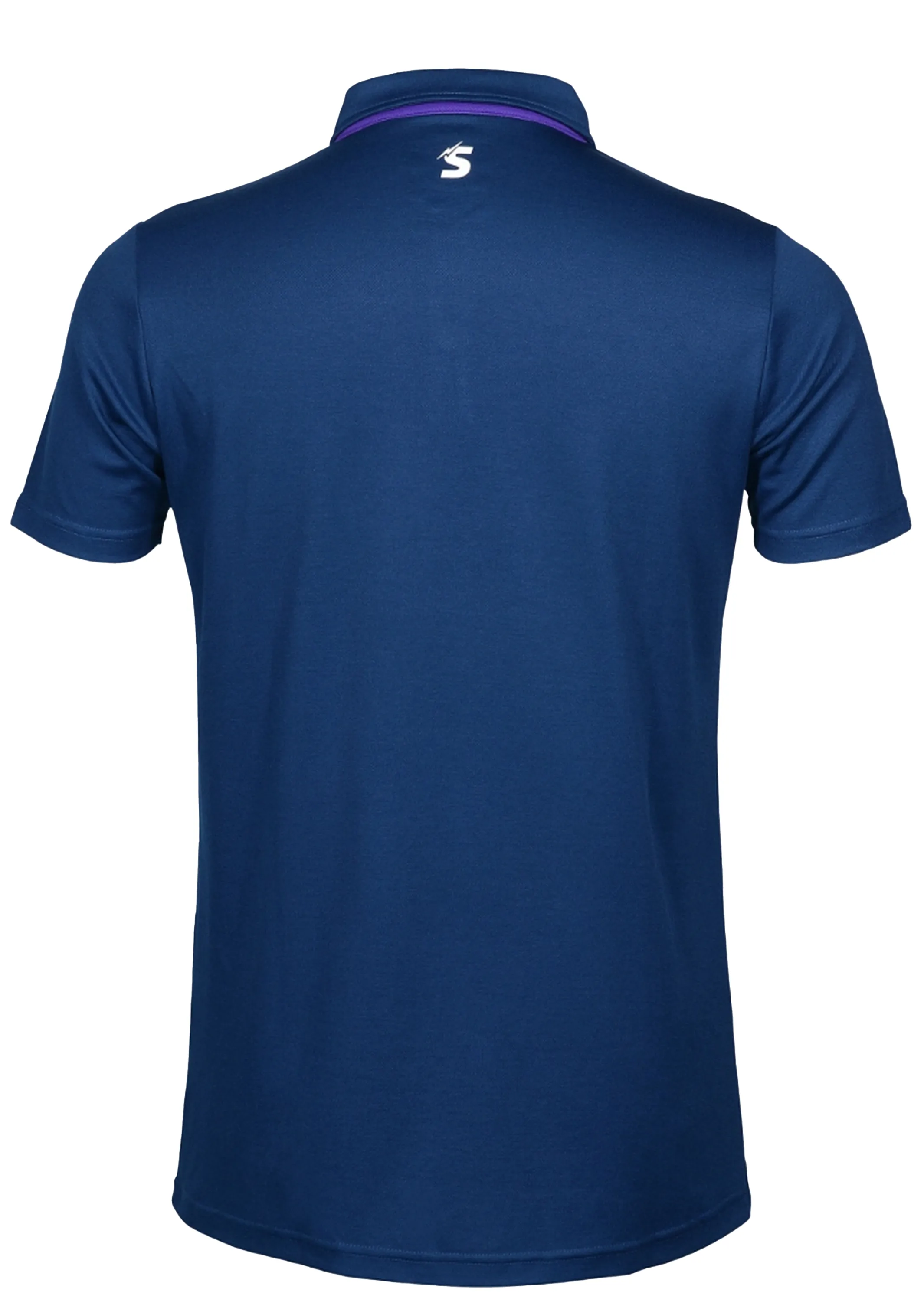 Castore Mens Melbourne Storm Media Polo Players <br> JCMSMTRMP1P-NAVY