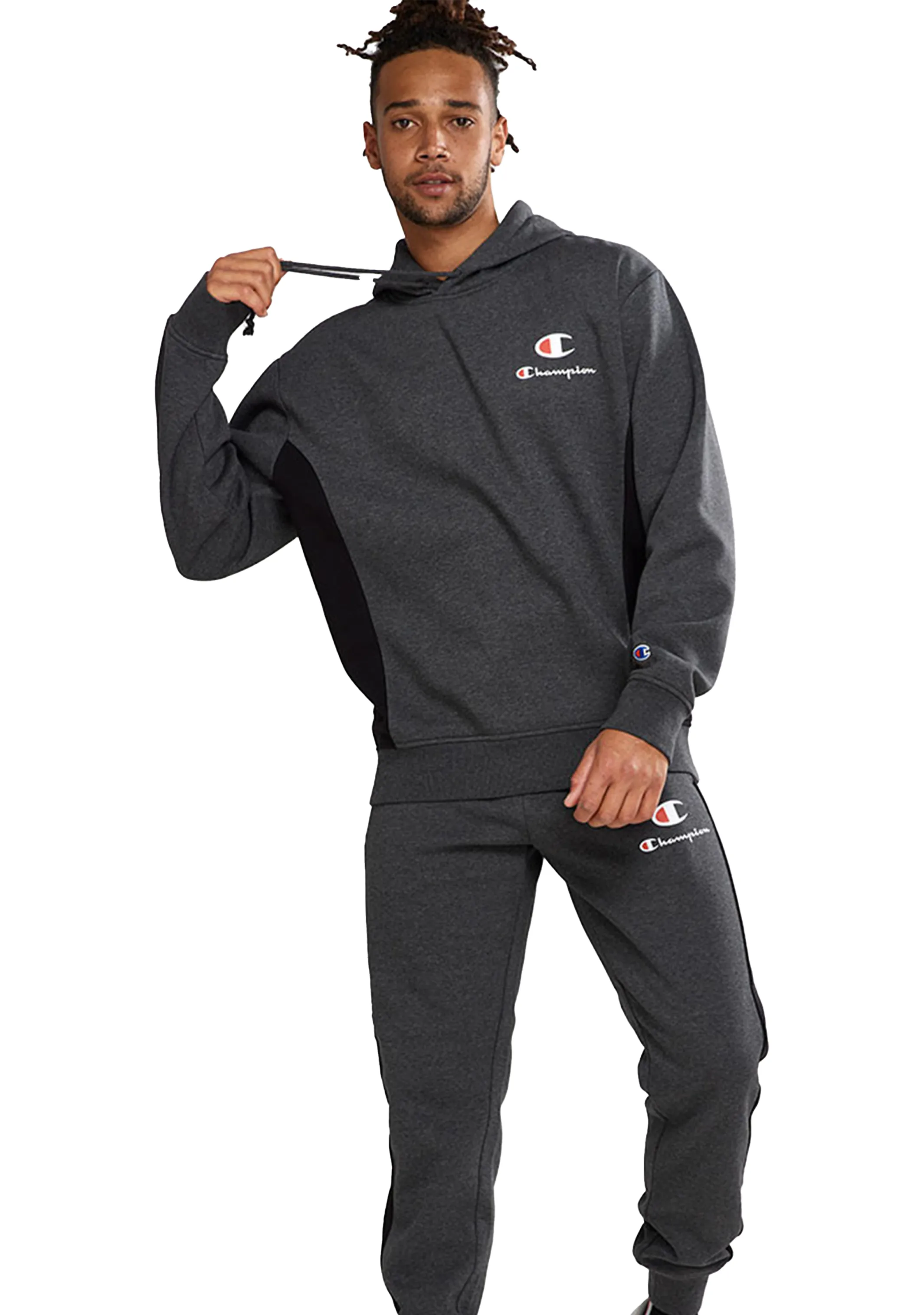 Champion Men’s Sporty Panel Hoodie