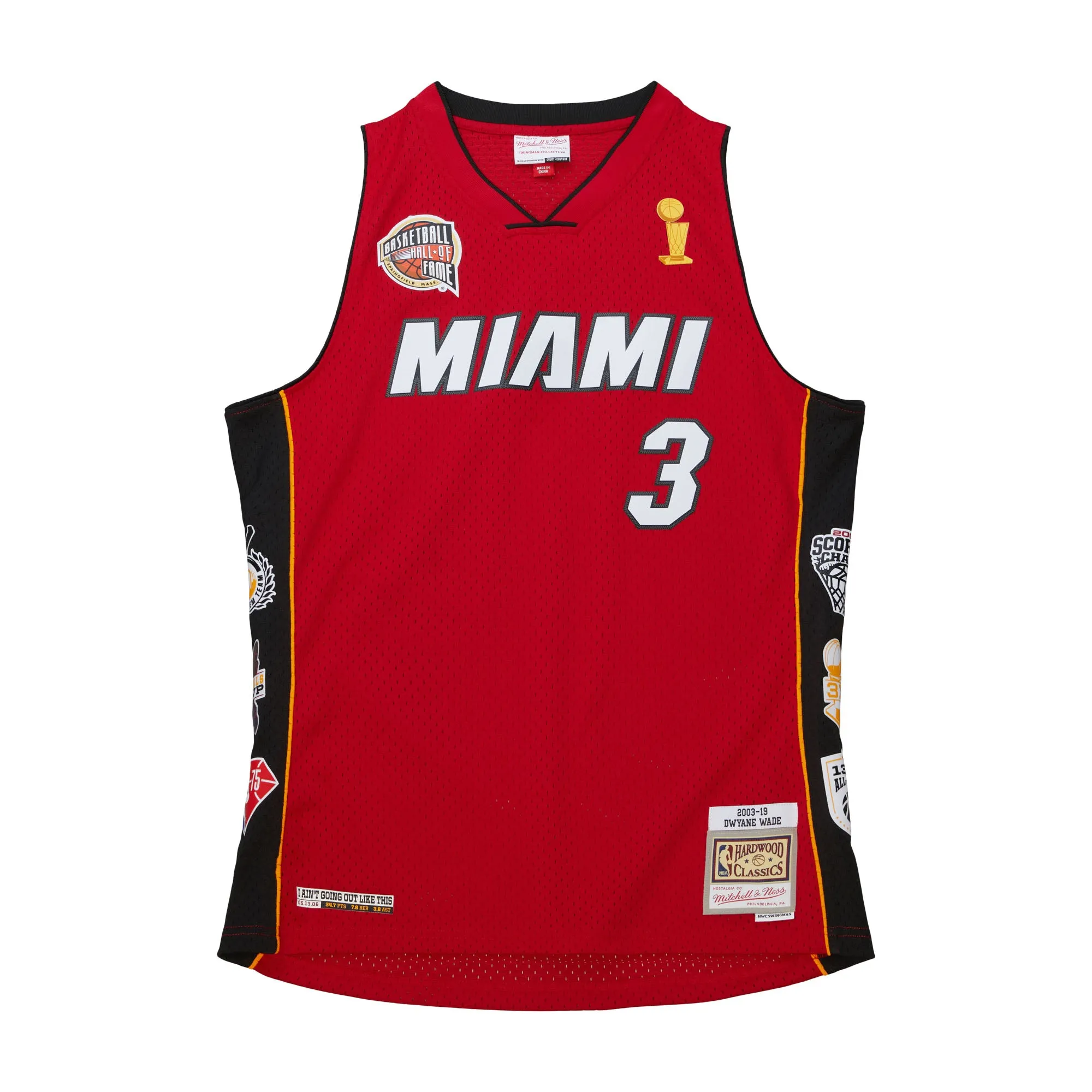Court Culture x Mitchell and Ness Wade HOF Jersey
