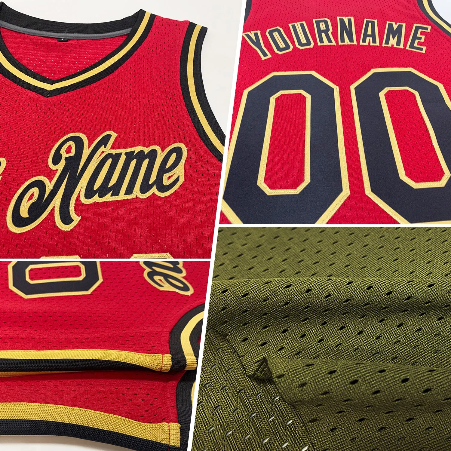 Custom Olive White-Light Blue Authentic Throwback Salute To Service Basketball Jersey