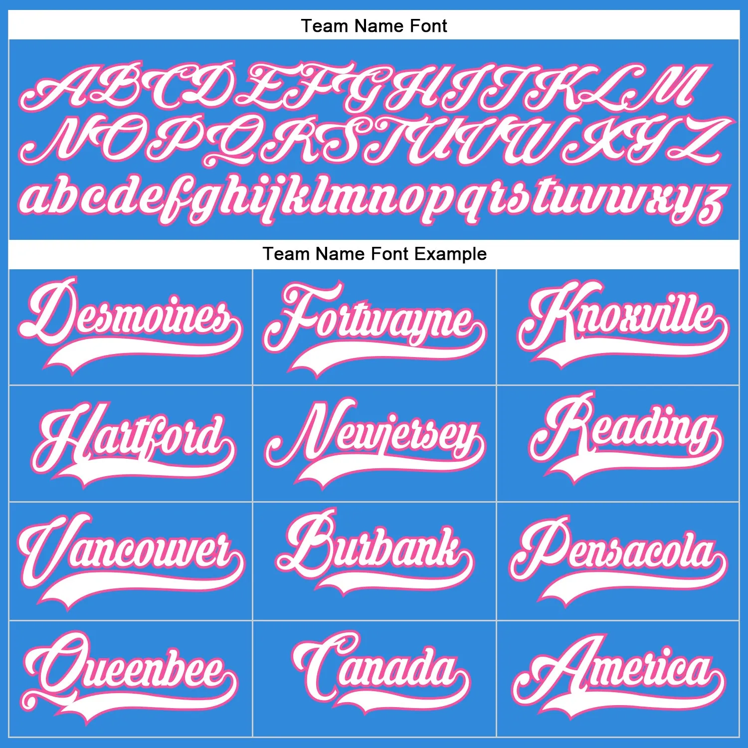 Custom Powder Blue White-Pink Hockey Lace Neck Jersey