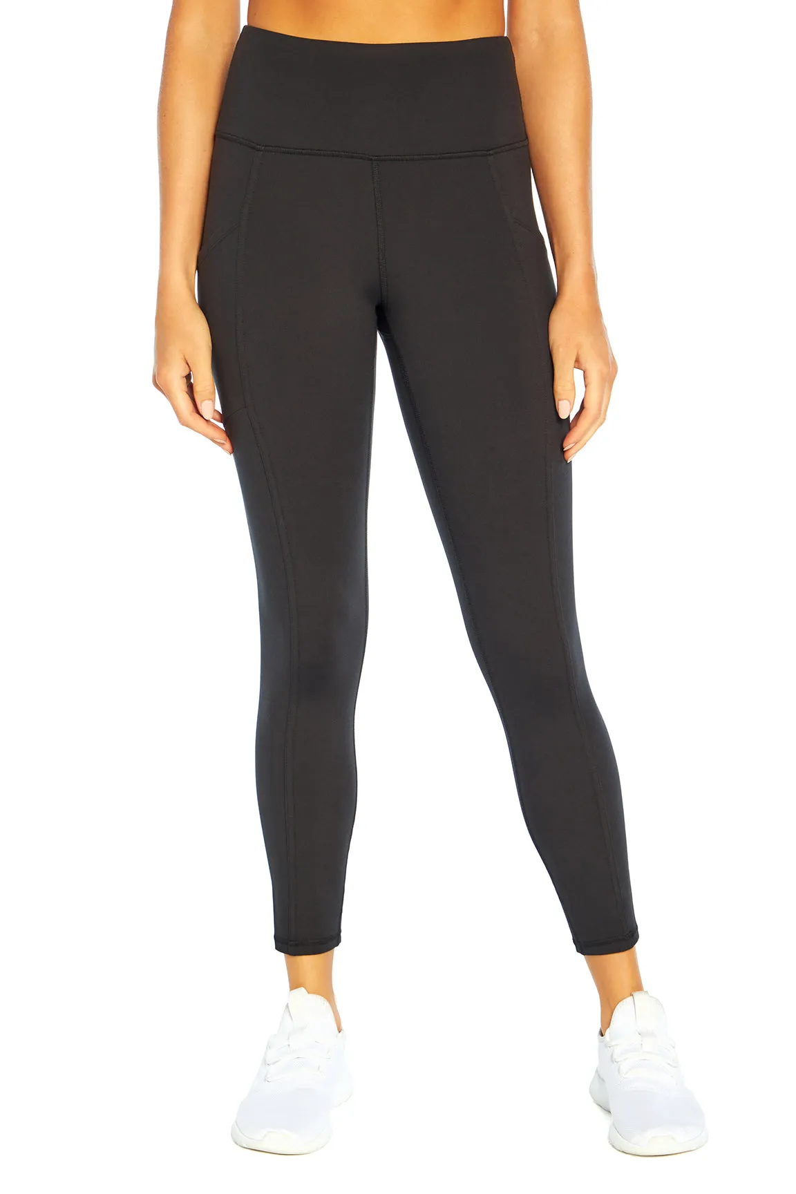 Eclipse Side Pocket Tummy Control Ankle Legging