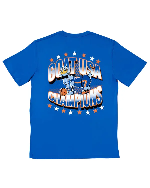 Goat USA Youth Basketball Champions T-Shirt