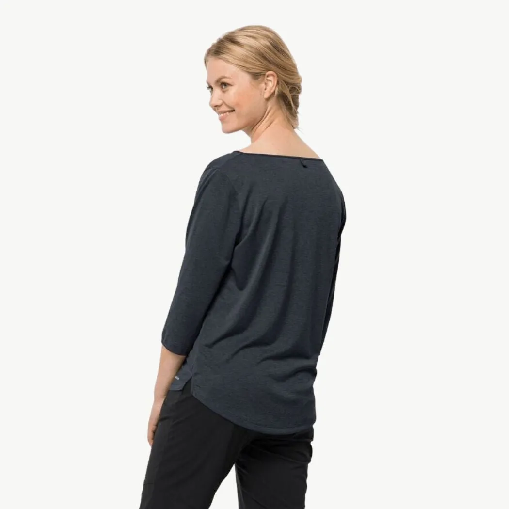 jack wolfskin Pack & Go 3/4 Women's Tee