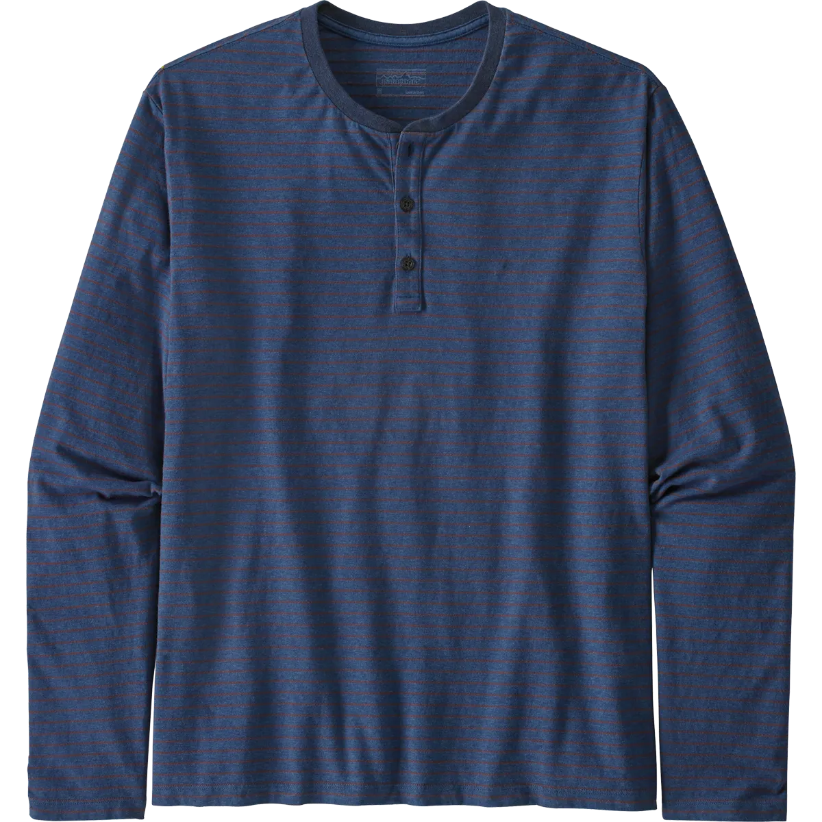 Men's Long-Sleeved Organic Cotton Lightweight Henley Pullover