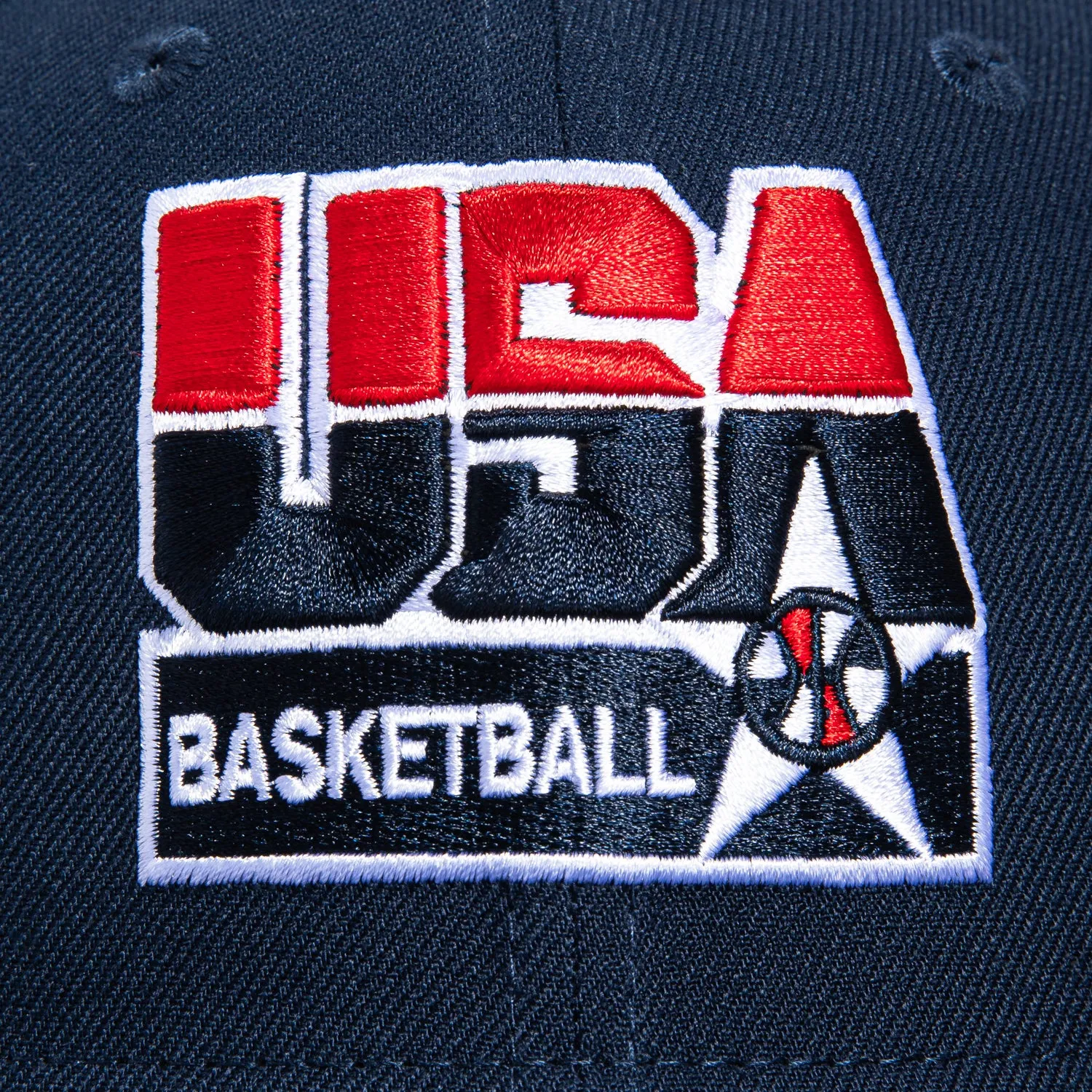New Era 59Fifty USA Basketball Dream Team Patch Hat - Navy