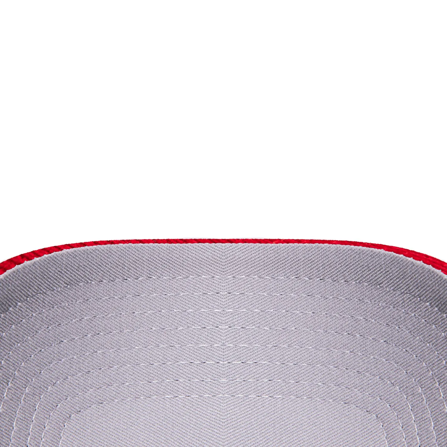 New Era 9Forty A-Frame Corduroy Rope New Jersey Devils Logo Patch Snapback Trucker Hat - Red. Stone
