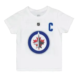 NHL - Kids' (Junior) Winnipeg Jets Blake Wheeler Captain Short Sleeve T-Shirt (HK5B7HC00H01 WNPBW-WHT)