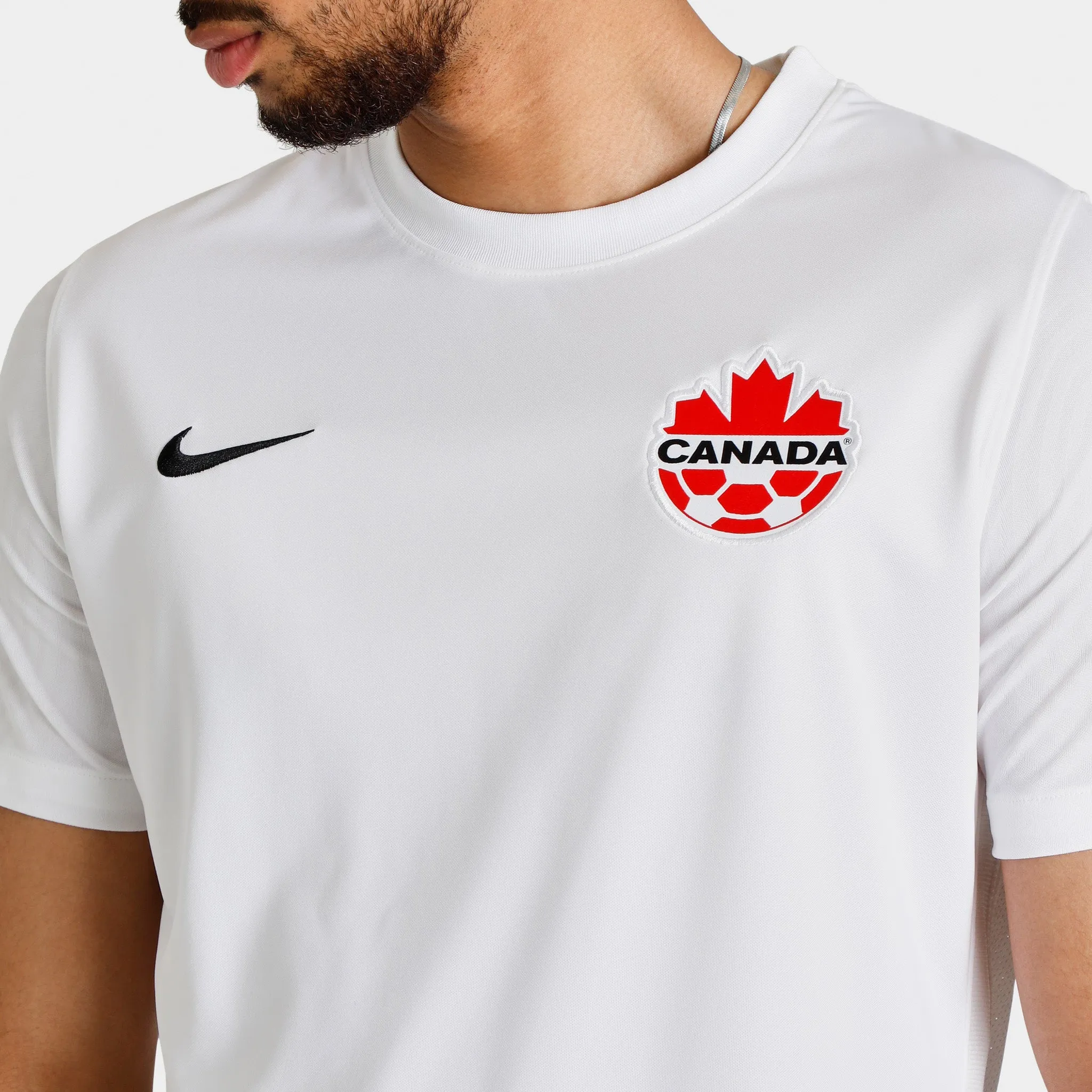 Nike Team Canada Replica Soccer Jersey / White