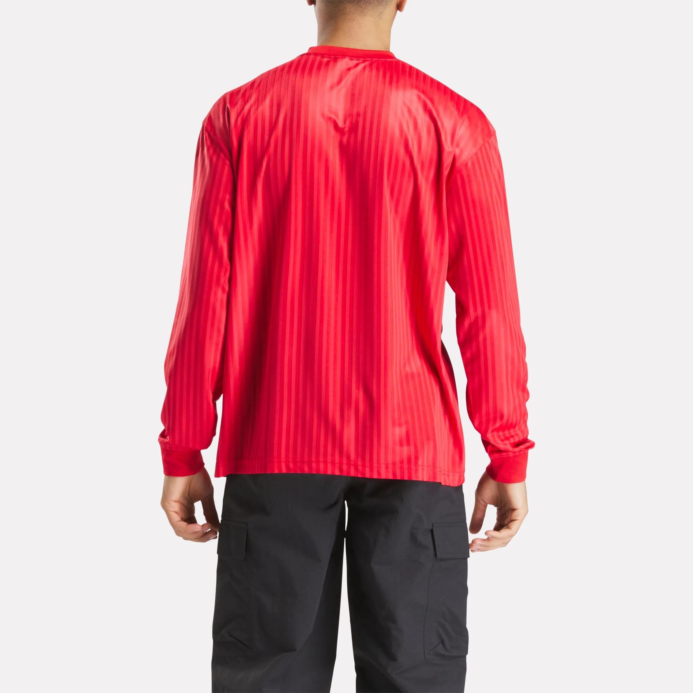 Ri Cross Check Ls Jersey Vector Red