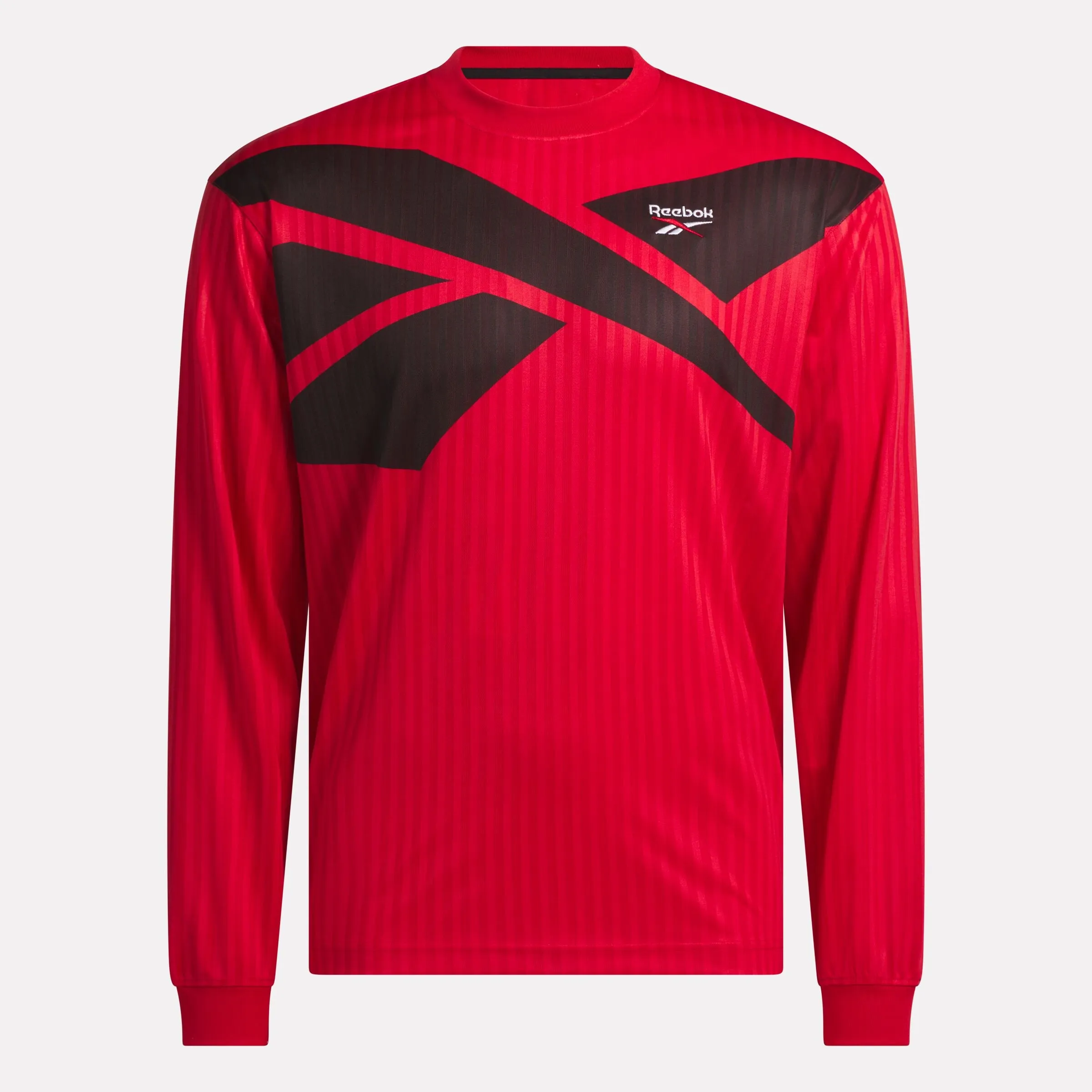 Ri Cross Check Ls Jersey Vector Red