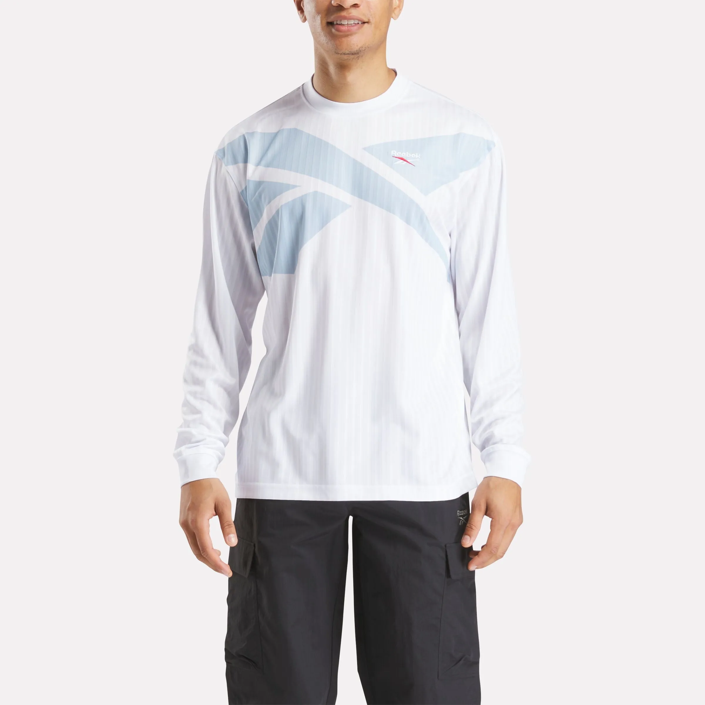 Ri Cross Check Ls Jersey White