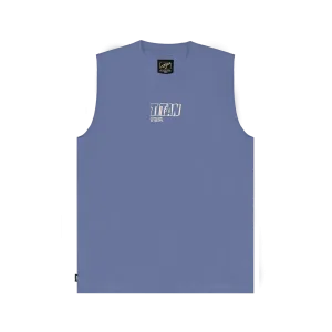Titan Hoops Talk Sleeveless Tank - Colony Blue