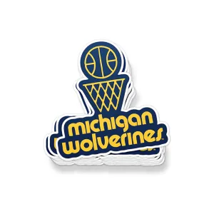 UOFM - '66 BASKETBALL STICKER