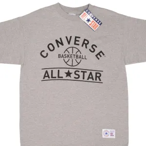 VINTAGE DEADSTOCK CONVERSE BASKETBALL ALL STAR TEE SHIRT 1990S XL MADE IN USA
