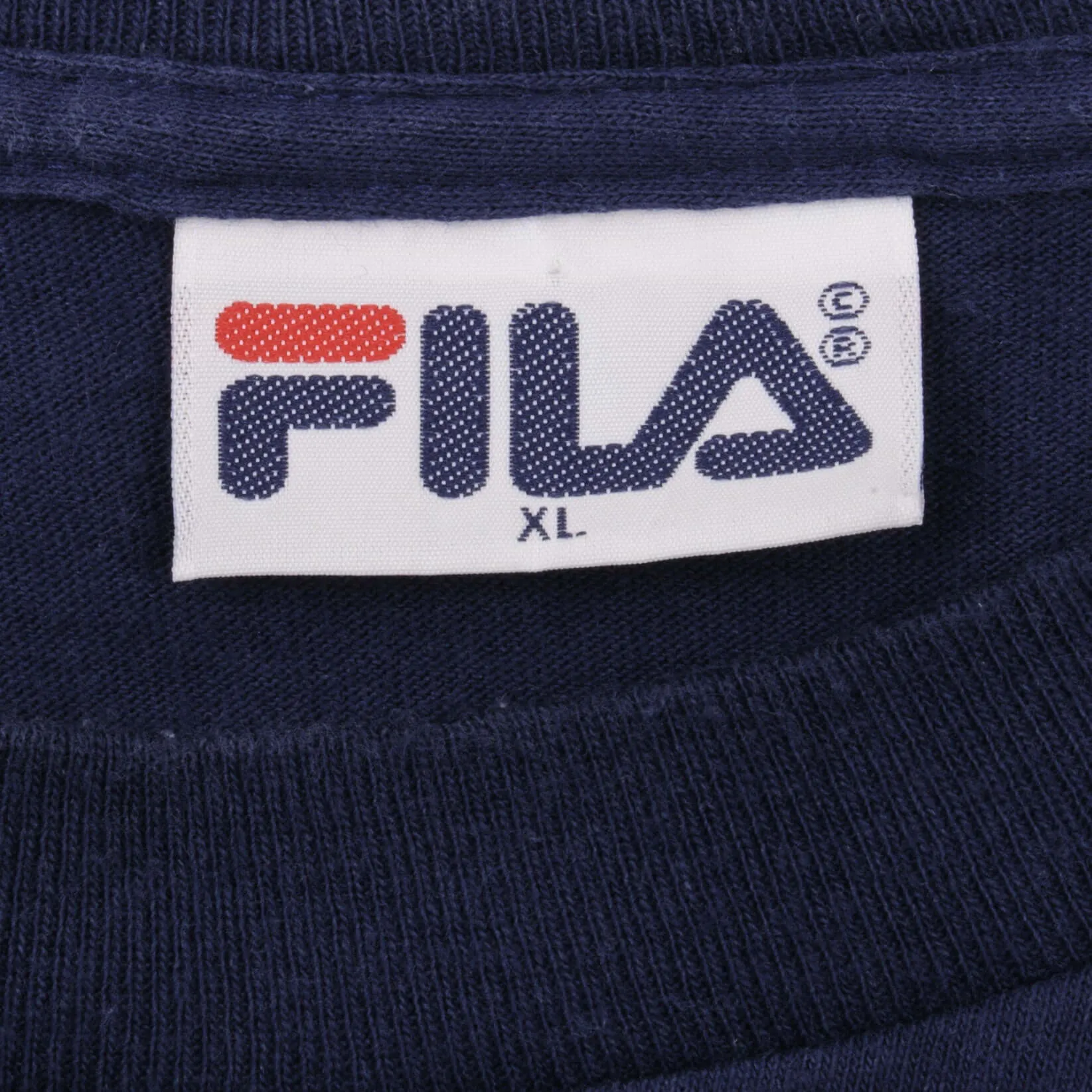 VINTAGE FILA BASKETBALL TEE SHIRT 1990S SIZE XL MADE IN USA