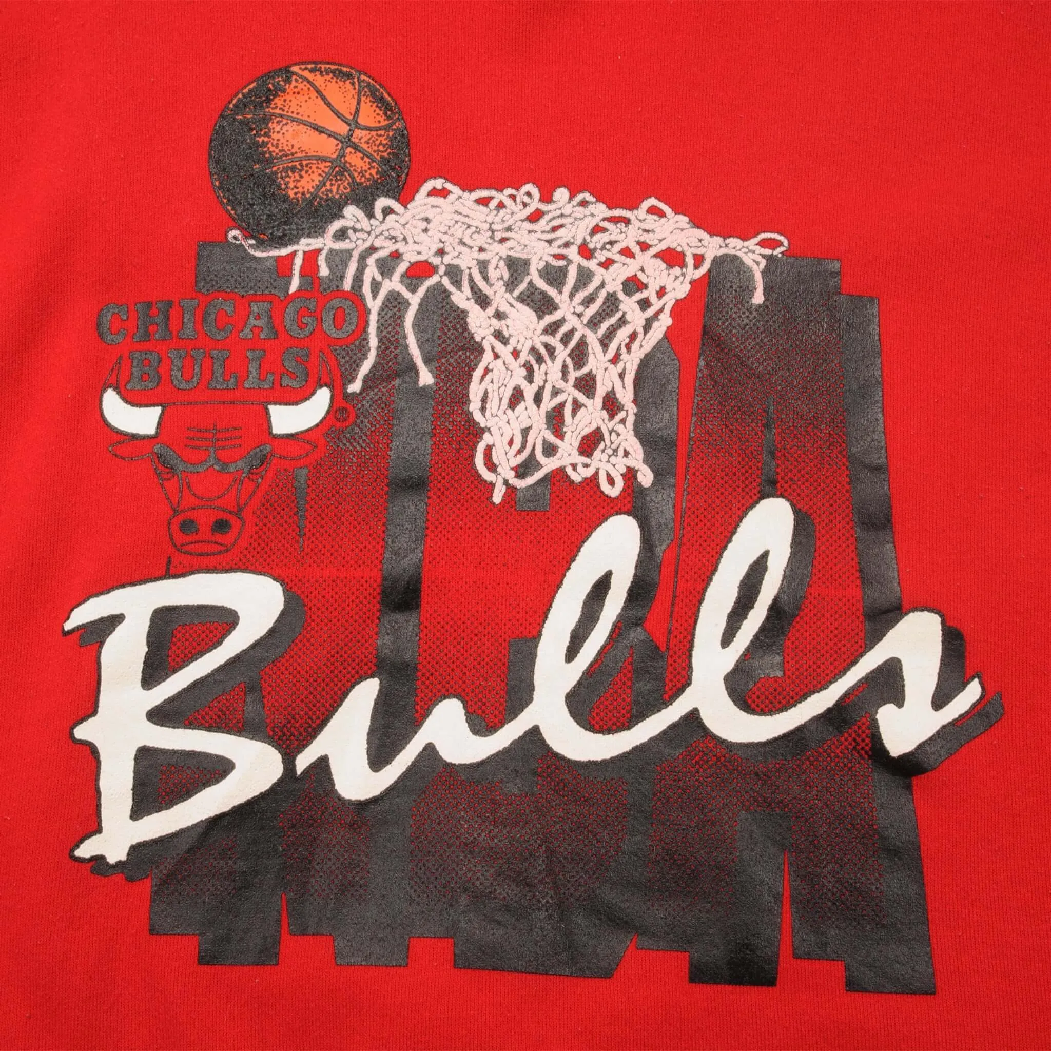 VINTAGE NBA CHICAGO BULLS 1990S SWEATSHIRT SIZE MEDIUM MADE IN USA