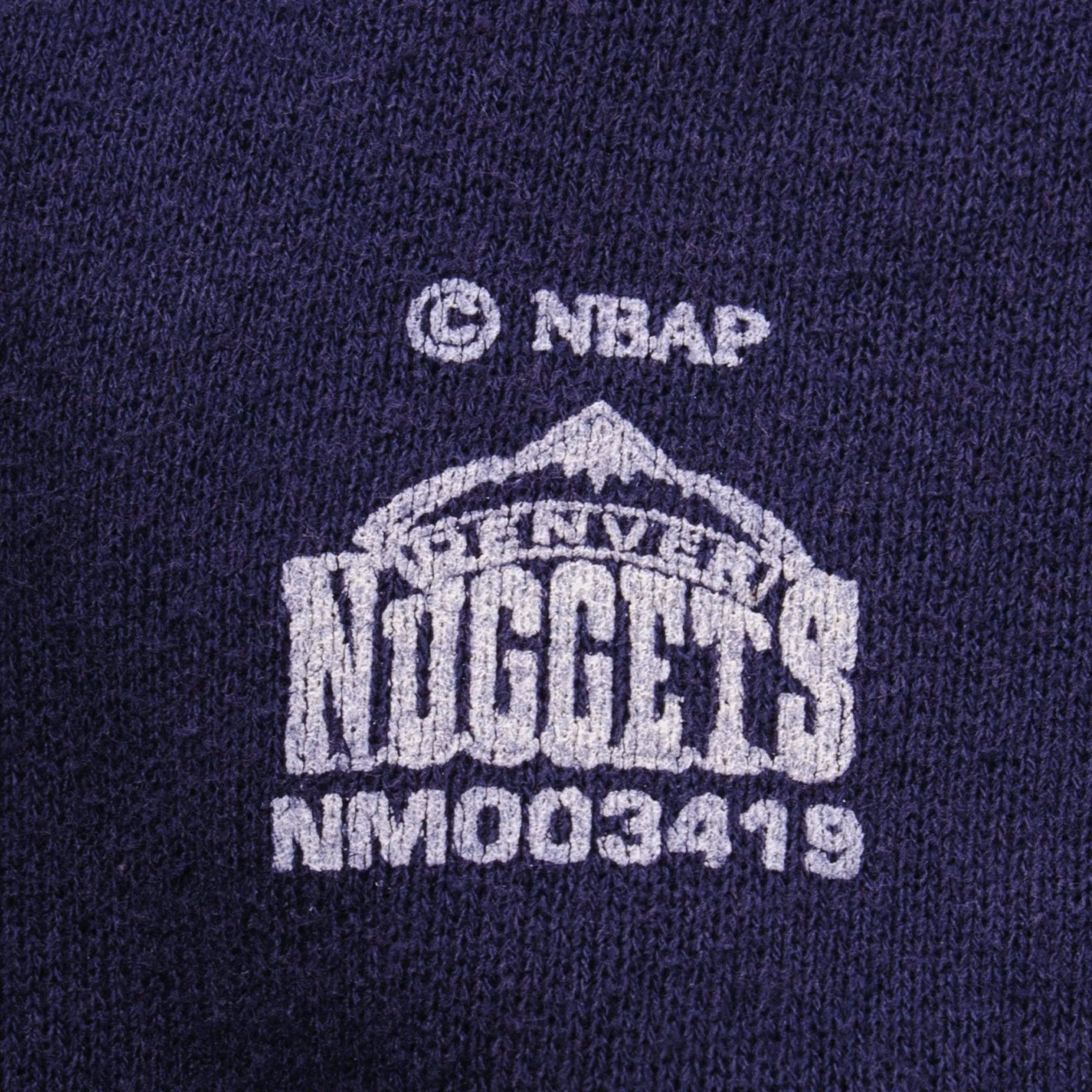VINTAGE NBA DENVER NUGGETS 1990S SWEATSHIRT SIZE MEDIUM MADE IN USA