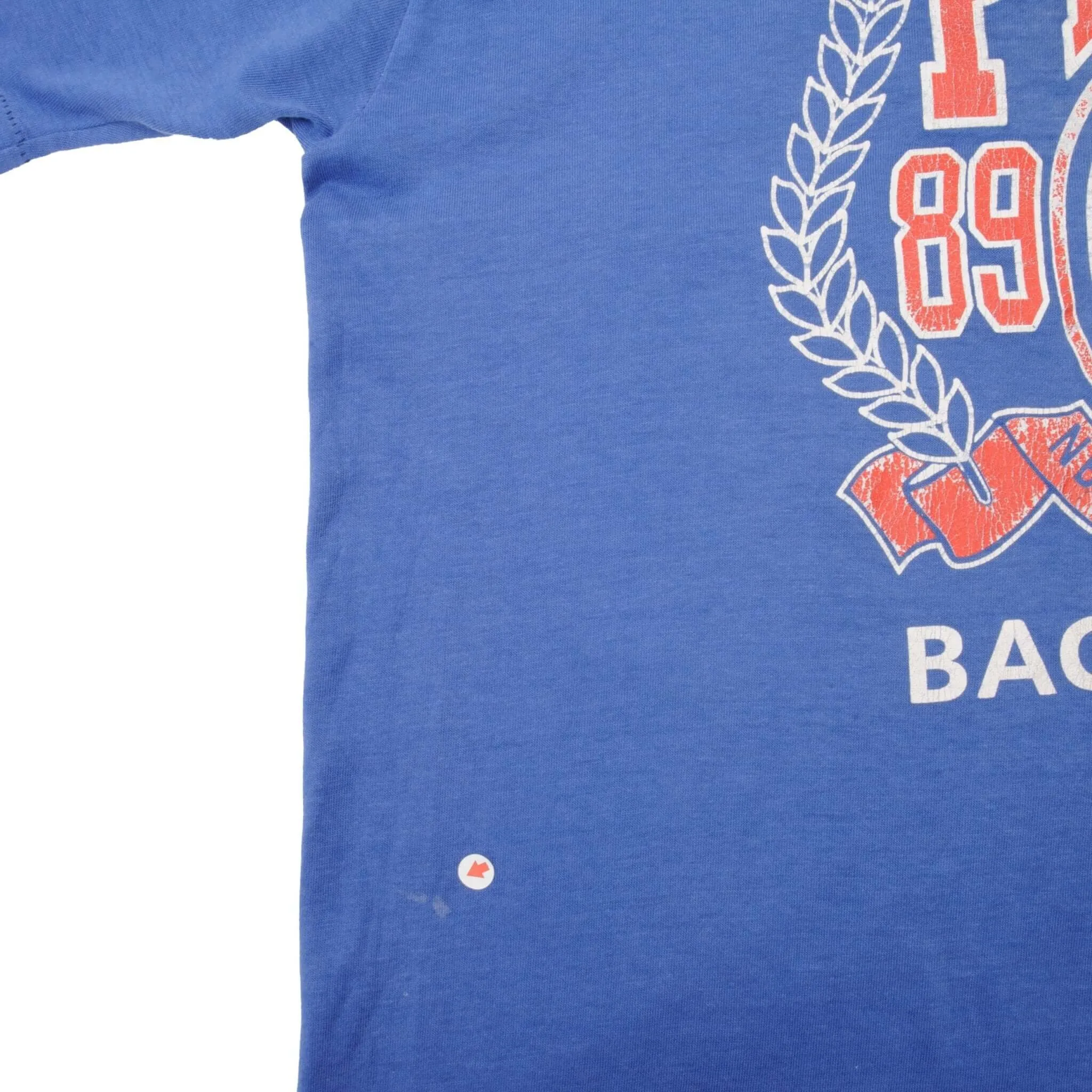 VINTAGE NBA DETROIT PISTONS WORLD CHAMPIONS TEE SHIRT 1990 LARGE MADE USA