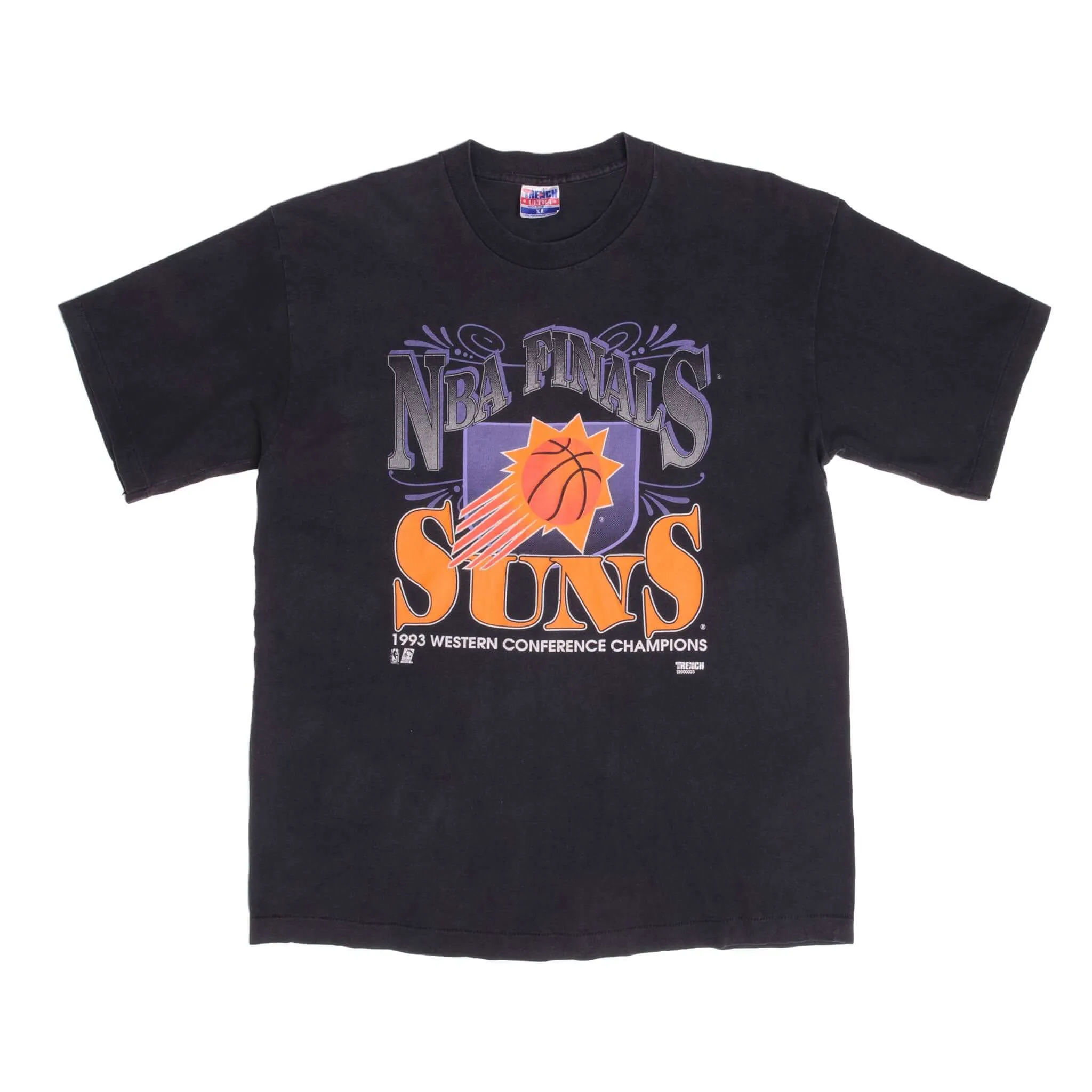 VINTAGE NBA FINALS PHOENIX SUNS 1993 TEE SHIRT SIZE XL MADE IN USA