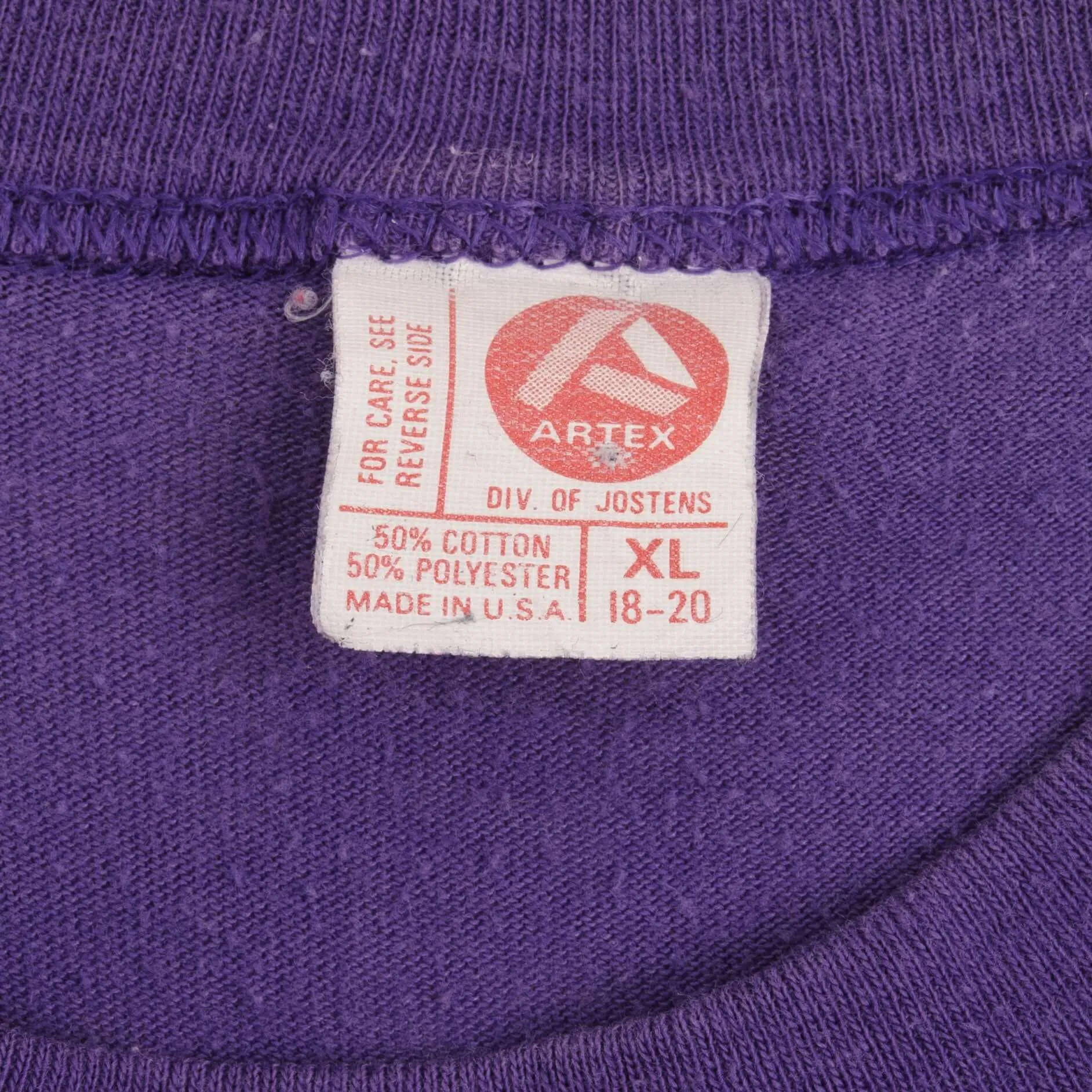 VINTAGE NBA LOS ANGELES LAKERS ARTEX TEE SHIRT 1980S SIZE SMALL MADE IN USA