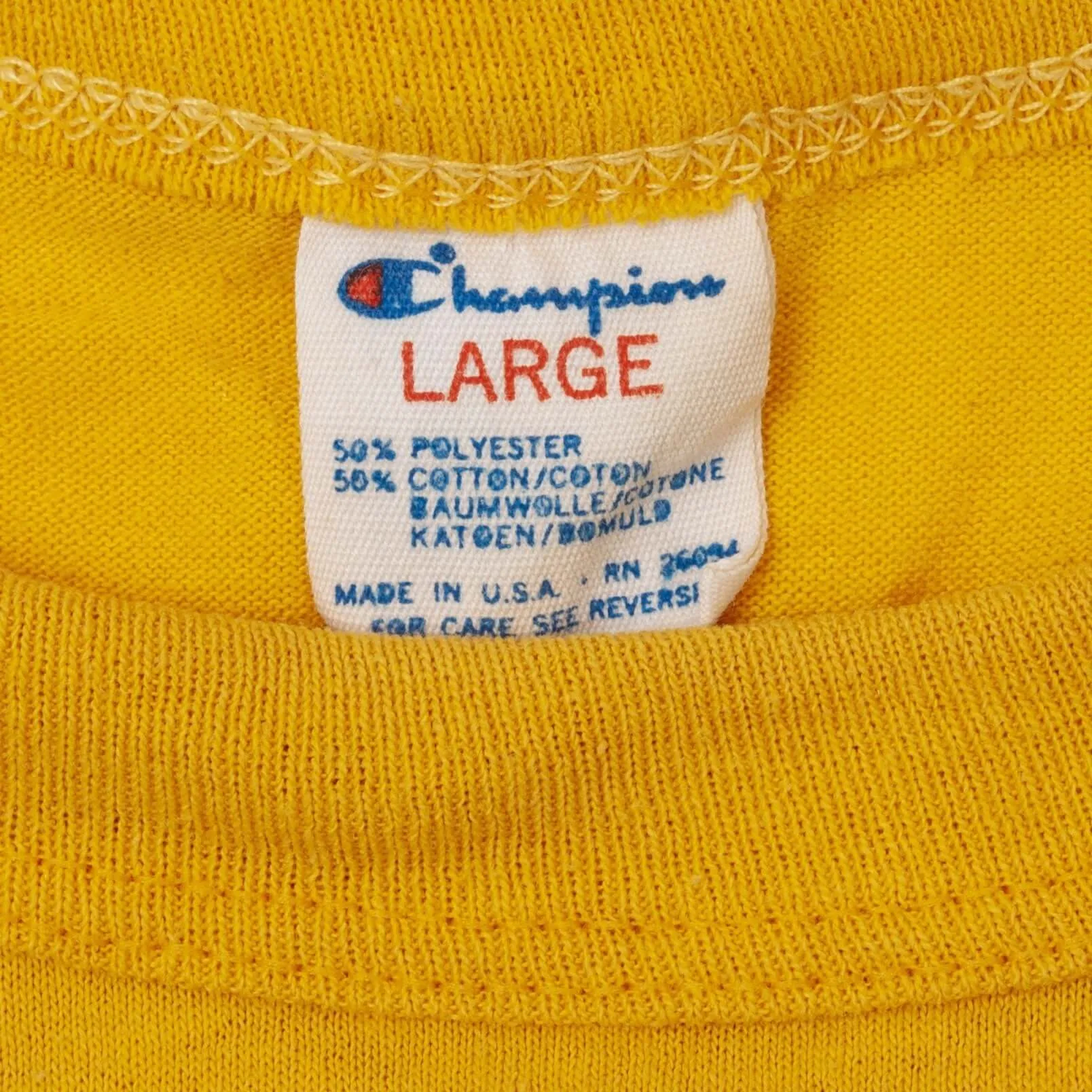 VINTAGE NBA LOS ANGELES LAKERS CHAMPION TEE SHIRT 1980S MEDIUM MADE IN USA