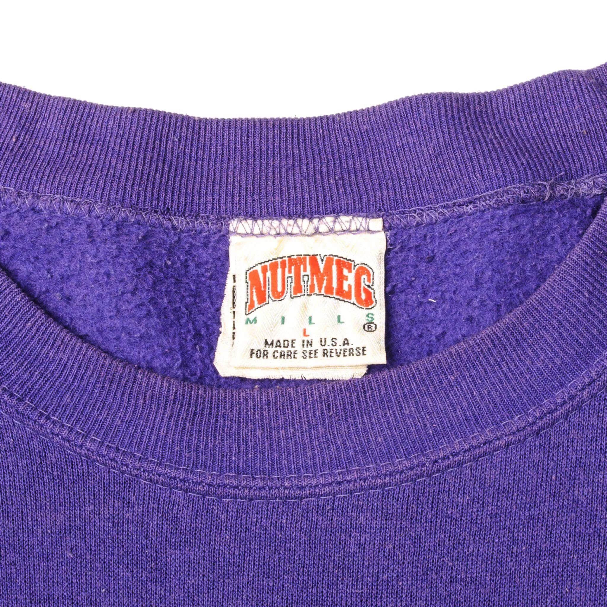 VINTAGE NBA LOS ANGELES LAKERS SWEATSHIRT SIZE LARGE MADE IN USA 1990s