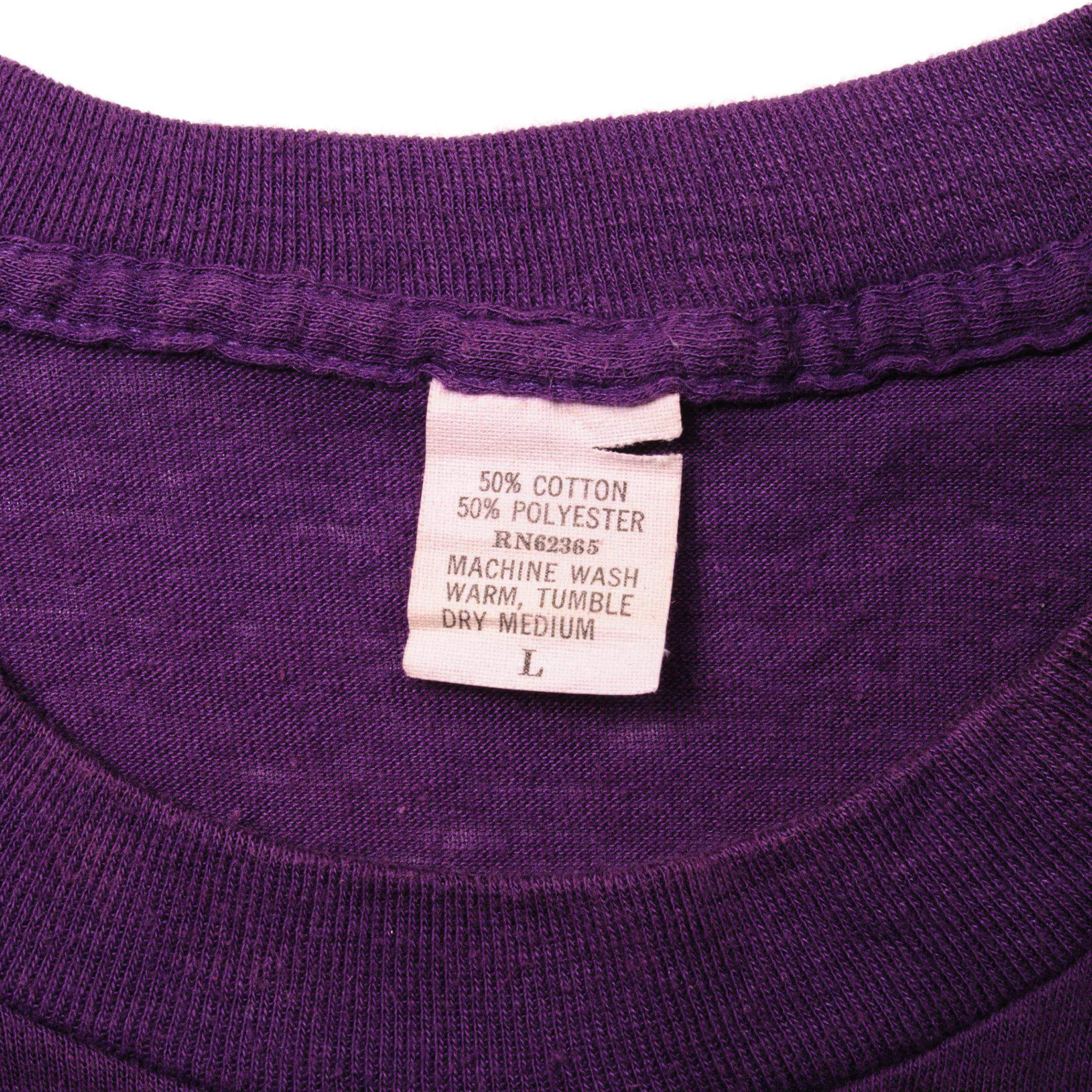 VINTAGE NBA LOS ANGELES LAKERS TEE SHIRT SIZE SMALL MADE IN USA 1980s