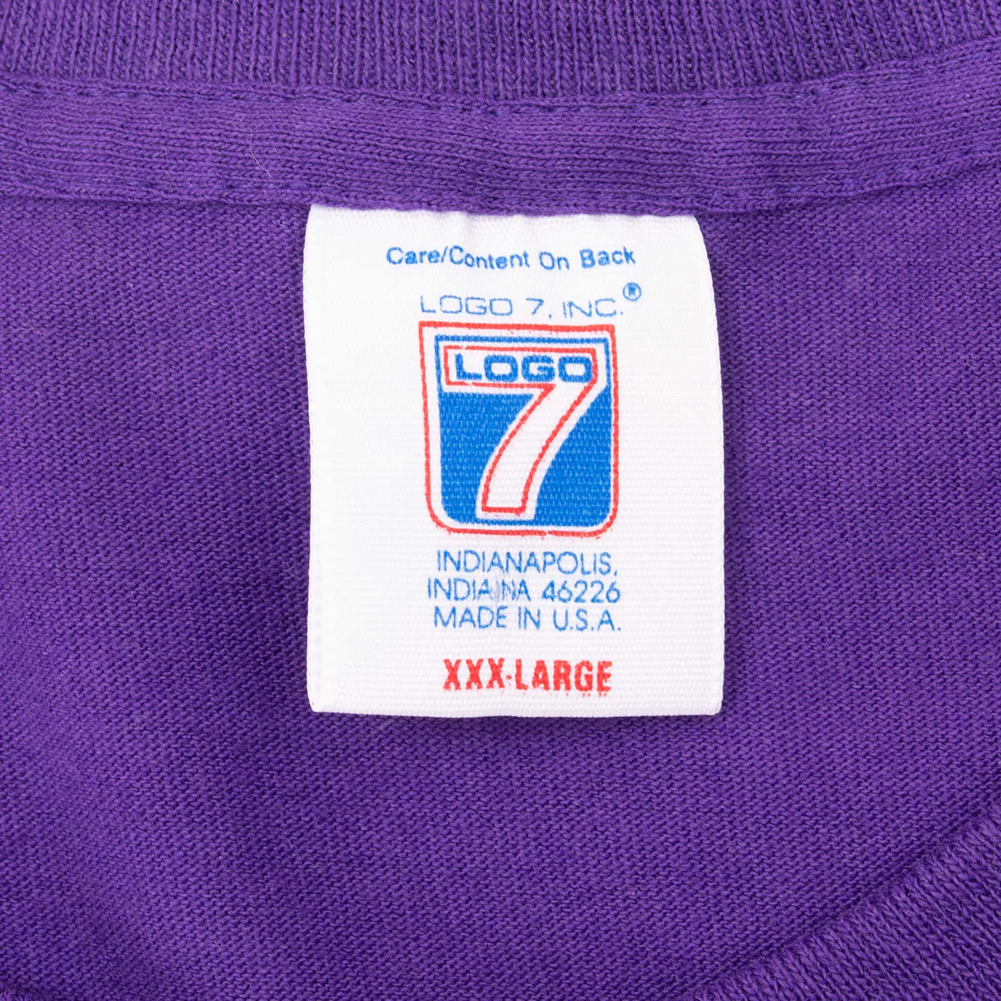 VINTAGE NBA PHOENIX SUNS 1990S PURPLE TEE SHIRT 2XL MADE IN USA