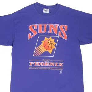 VINTAGE NBA PHOENIX SUNS 1990S PURPLE TEE SHIRT 2XL