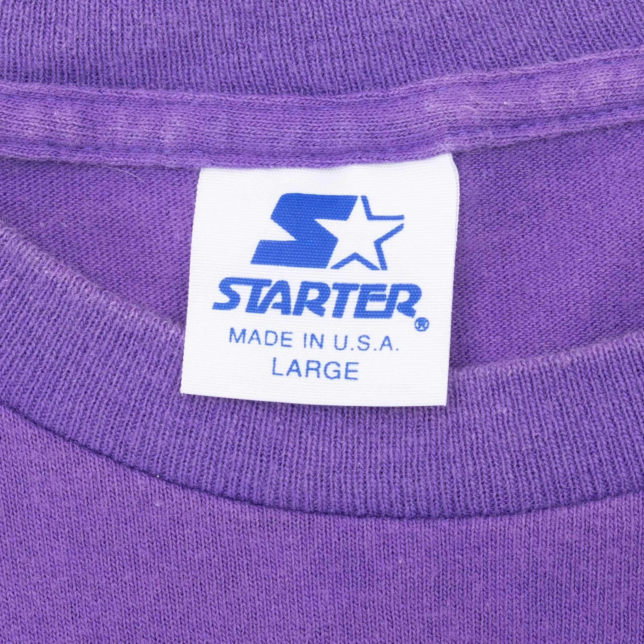 VINTAGE NBA PHOENIX SUNS ALL STAR WEEKEND 1995 PURPLE TEE SHIRT LARGE MADE USA
