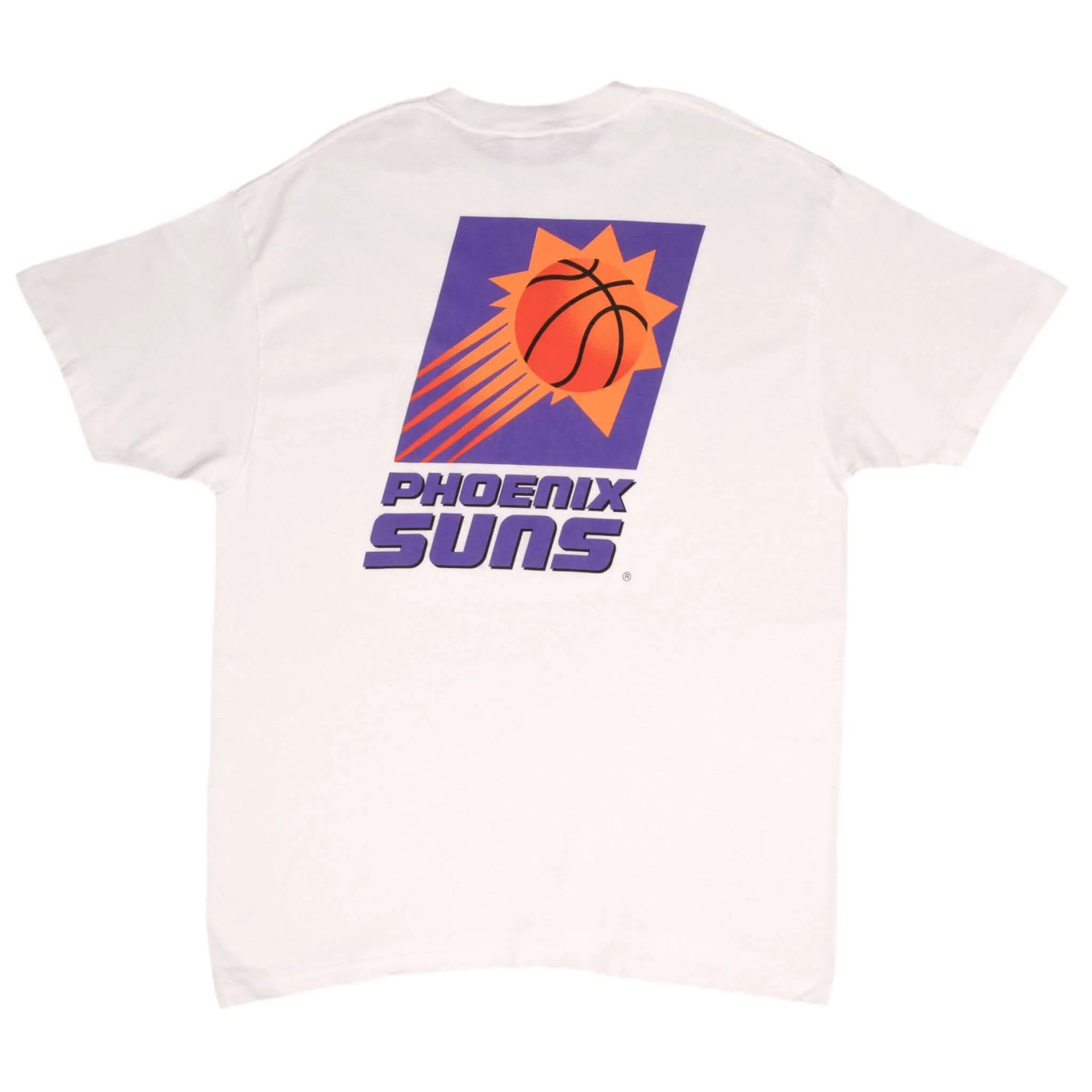VINTAGE NBA PHOENIX SUNS ARIZONA TOBACCO PREVENTION 1996 TEE SHIRT XL MADE USA