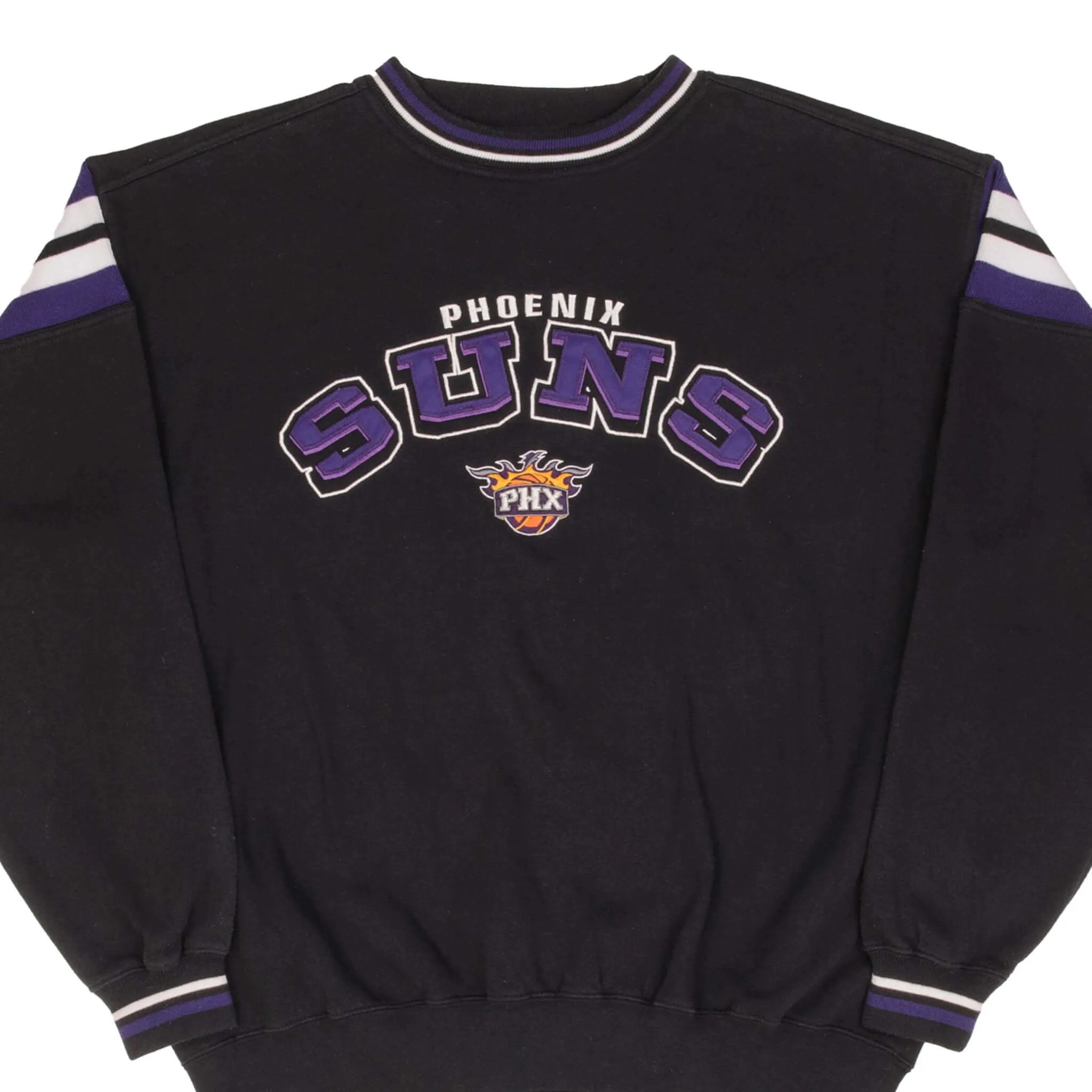 VINTAGE NBA PHOENIX SUNS BLACK SWEATSHIRT 1990S SIZE LARGE