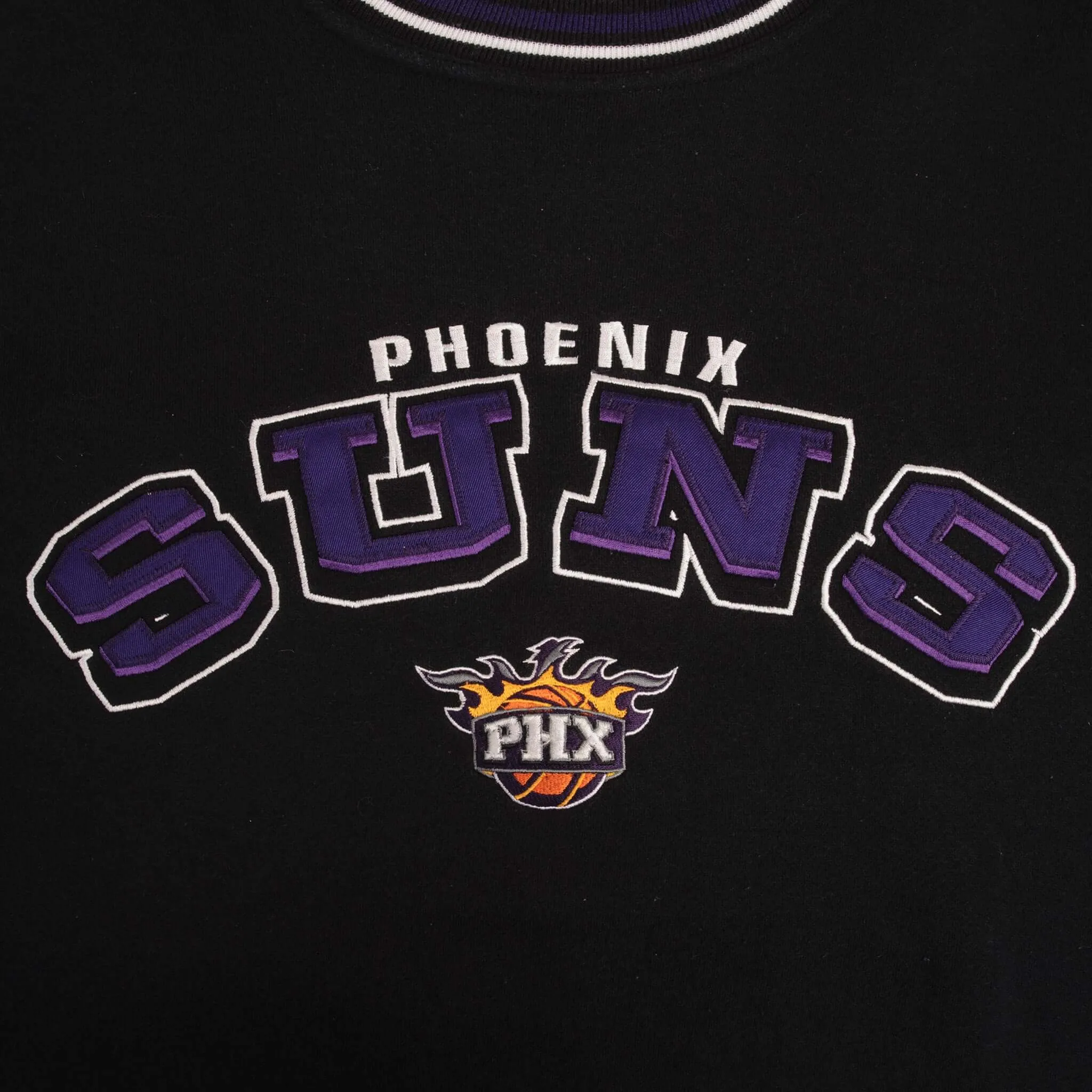 VINTAGE NBA PHOENIX SUNS BLACK SWEATSHIRT 1990S SIZE LARGE