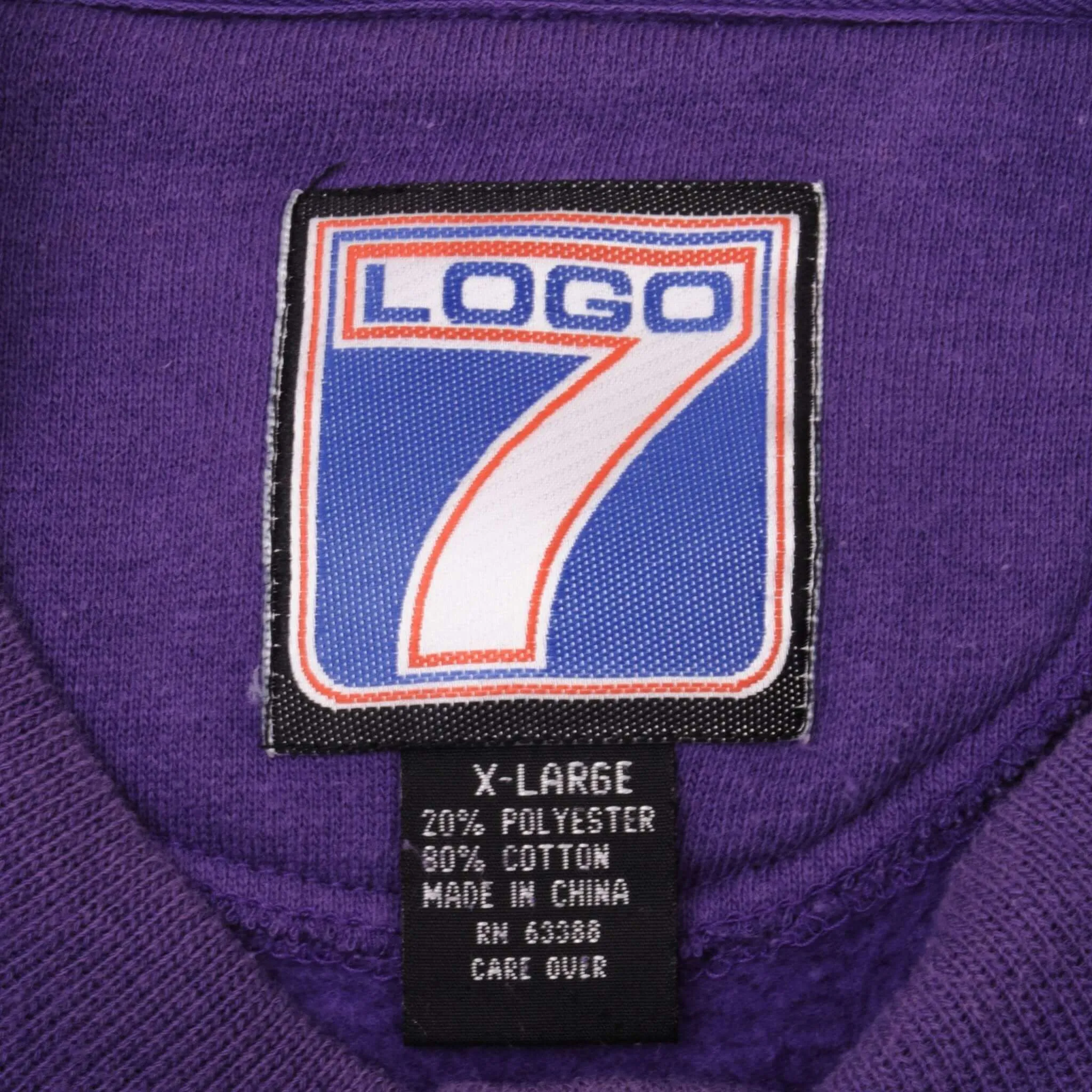 VINTAGE NBA PHOENIX SUNS LOGO 7 SWEATSHIRT 1990S SIZE XL