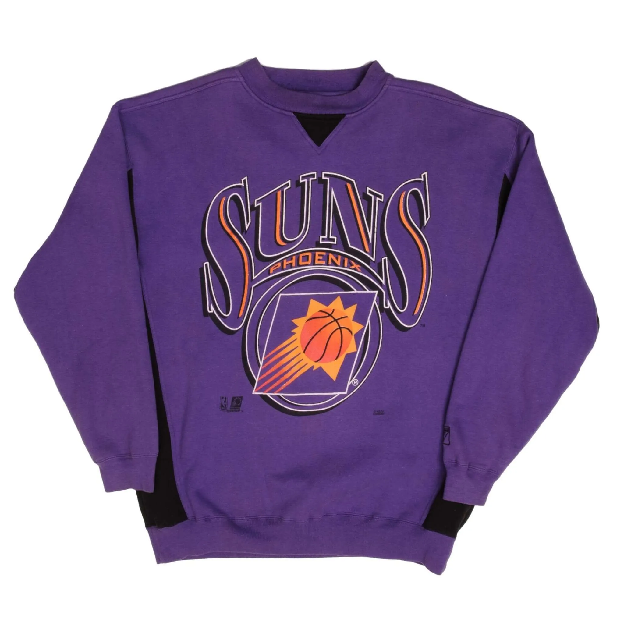 VINTAGE NBA PHOENIX SUNS LOGO 7 SWEATSHIRT 1990S SIZE XL