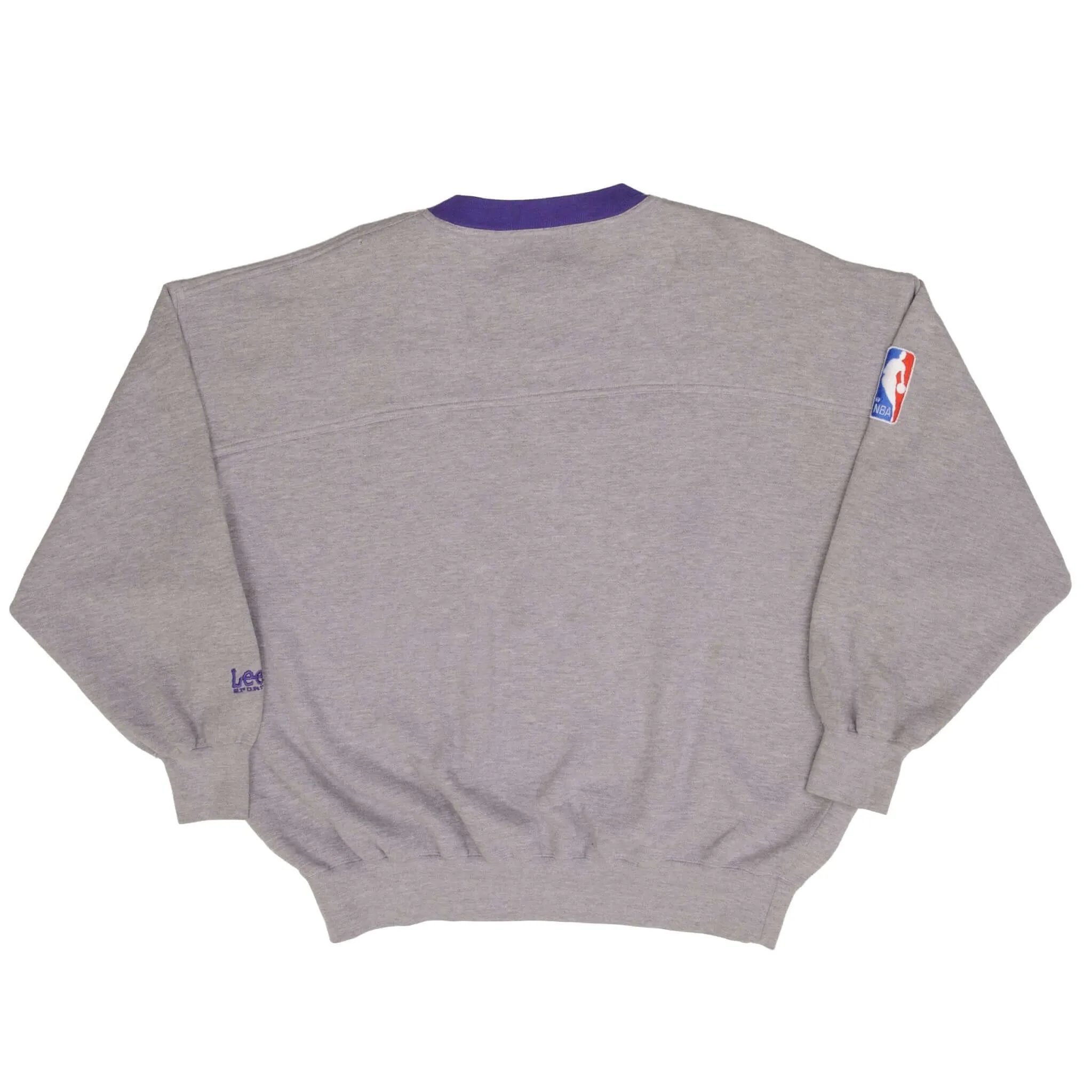 VINTAGE NBA UTAH JAZZ EMBROIDERED SWEATSHIRT 1990S SIZE 2XL