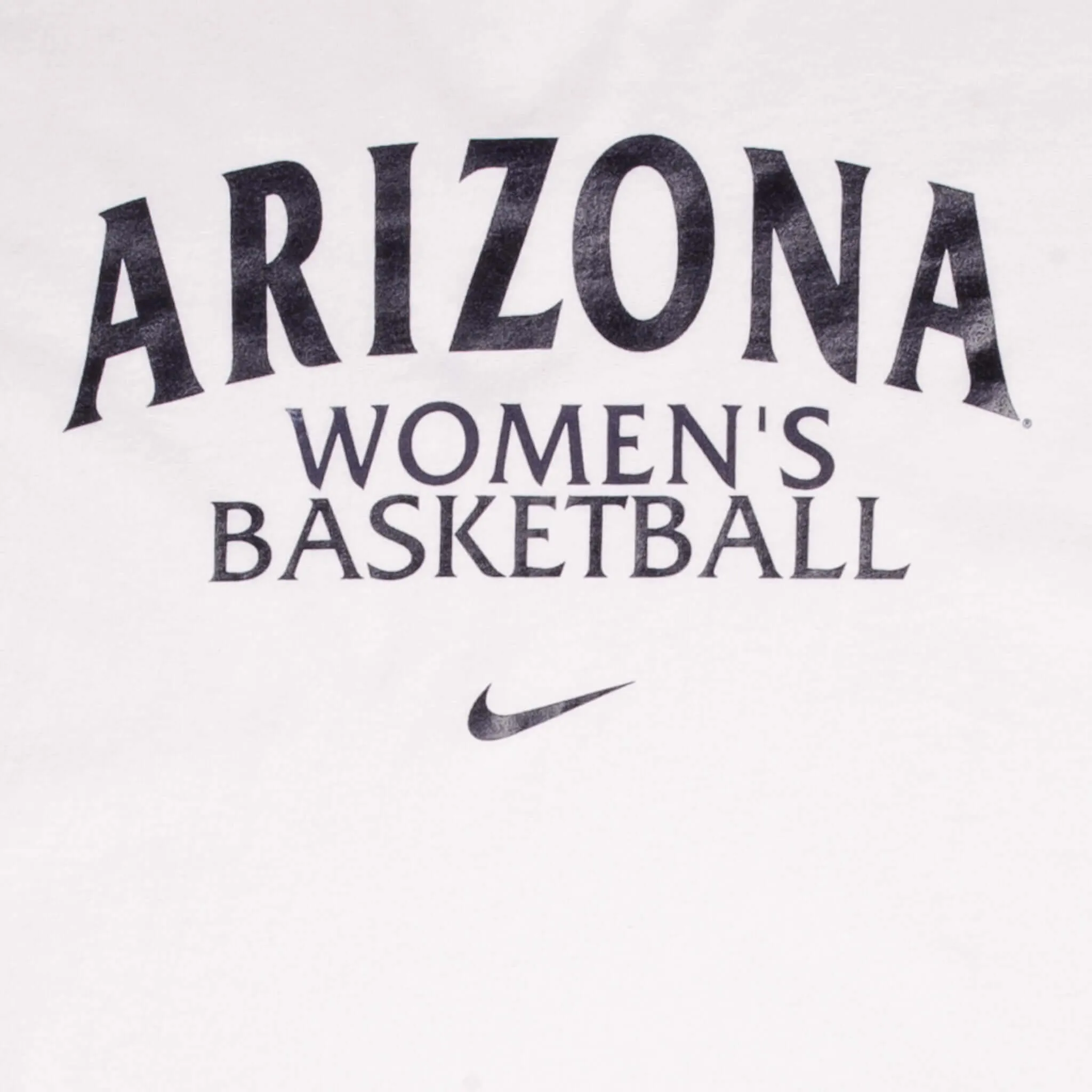 VINTAGE NCAA NIKE ARIZONA WOMAN BASKETBALL SWOOSH 1990S TEE SHIRT 2XL