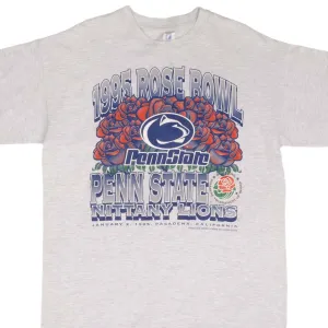 VINTAGE NCAA PENN STATE NITTANY LIONS ROSE BOWL 1995 TEE SHIRT XL MADE IN USA