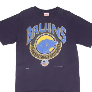 VINTAGE NCAA UCLA BRUINS BASKETBALL CHAMPIONS 1995 TEE SHIRT LARGE MADE IN USA