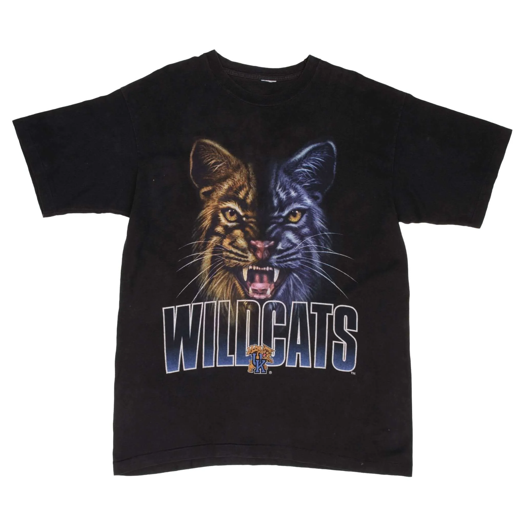VINTAGE NCAA UNIVERSITY OF KENTUCKY WILDCATS TEE SHIRT 1990S SIZE XL MADE IN USA