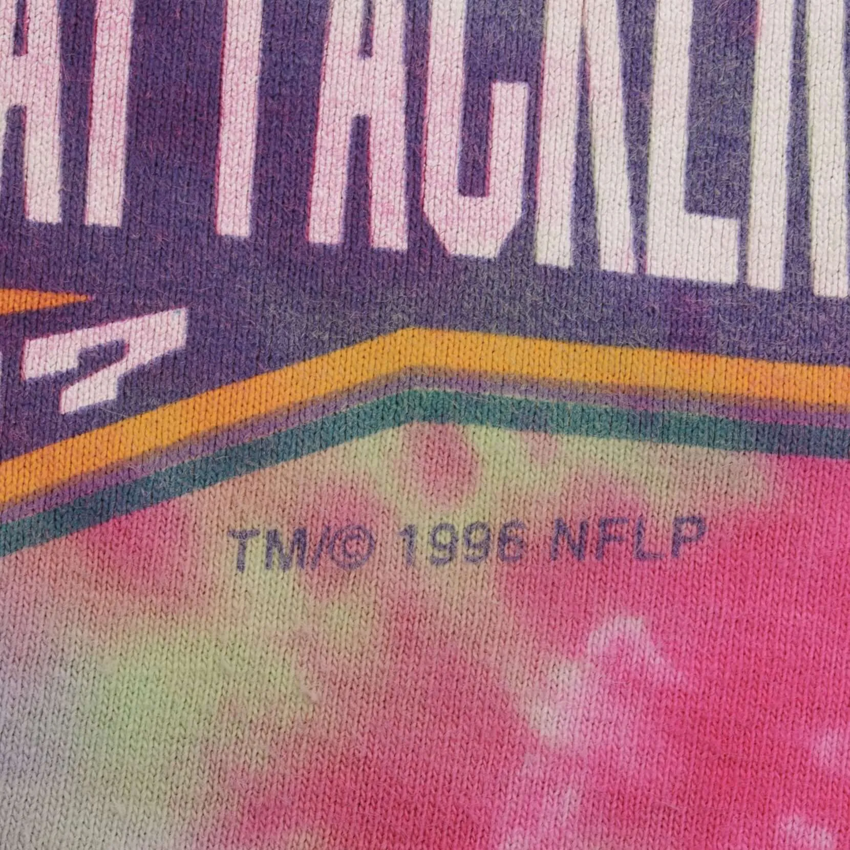 VINTAGE NFL PATRIOTS VS PACKERS SUPER BOWL XXXI 1997 TIE DYE TEE SHIRT SIZE XL