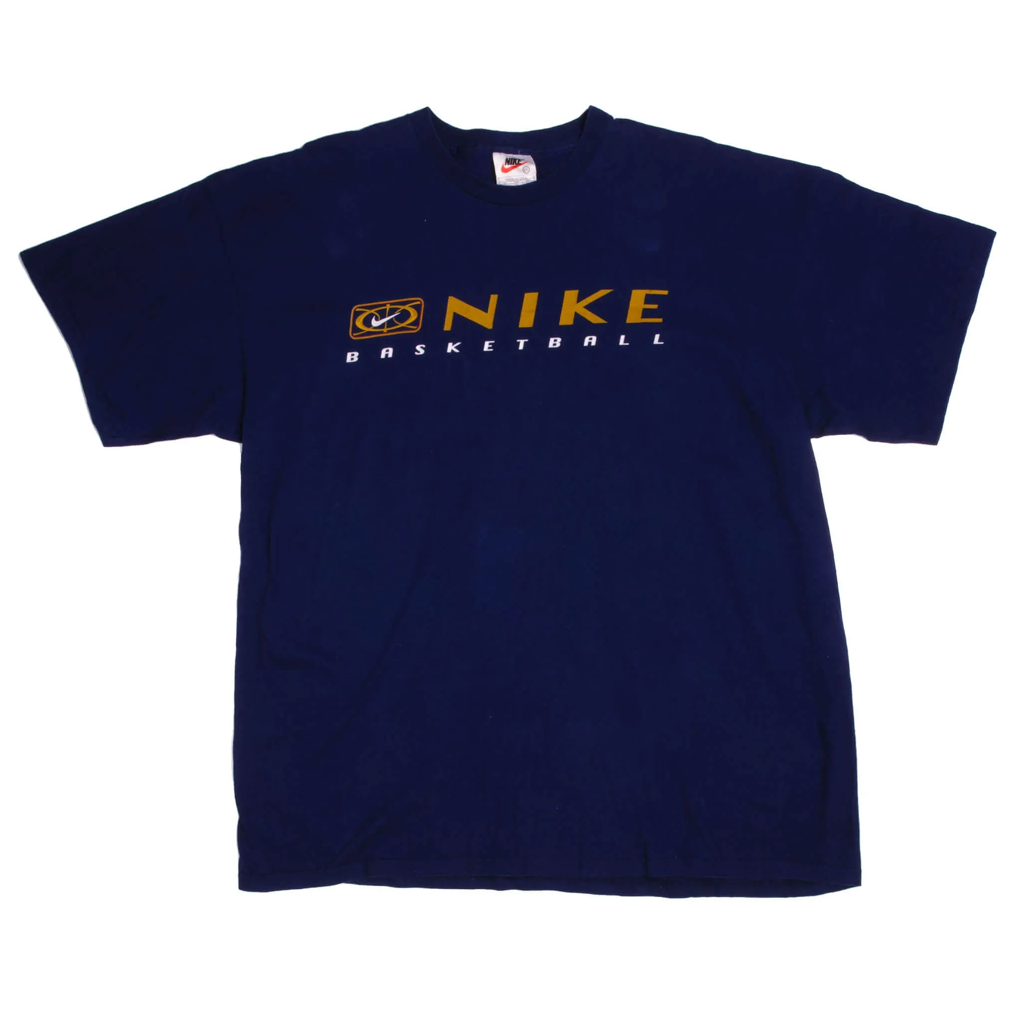 VINTAGE NIKE BASKETBALL TEE SHIRT LATE 1990S SIZE 2XL MADE IN USA