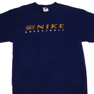 VINTAGE NIKE BASKETBALL TEE SHIRT LATE 1990S SIZE 2XL MADE IN USA